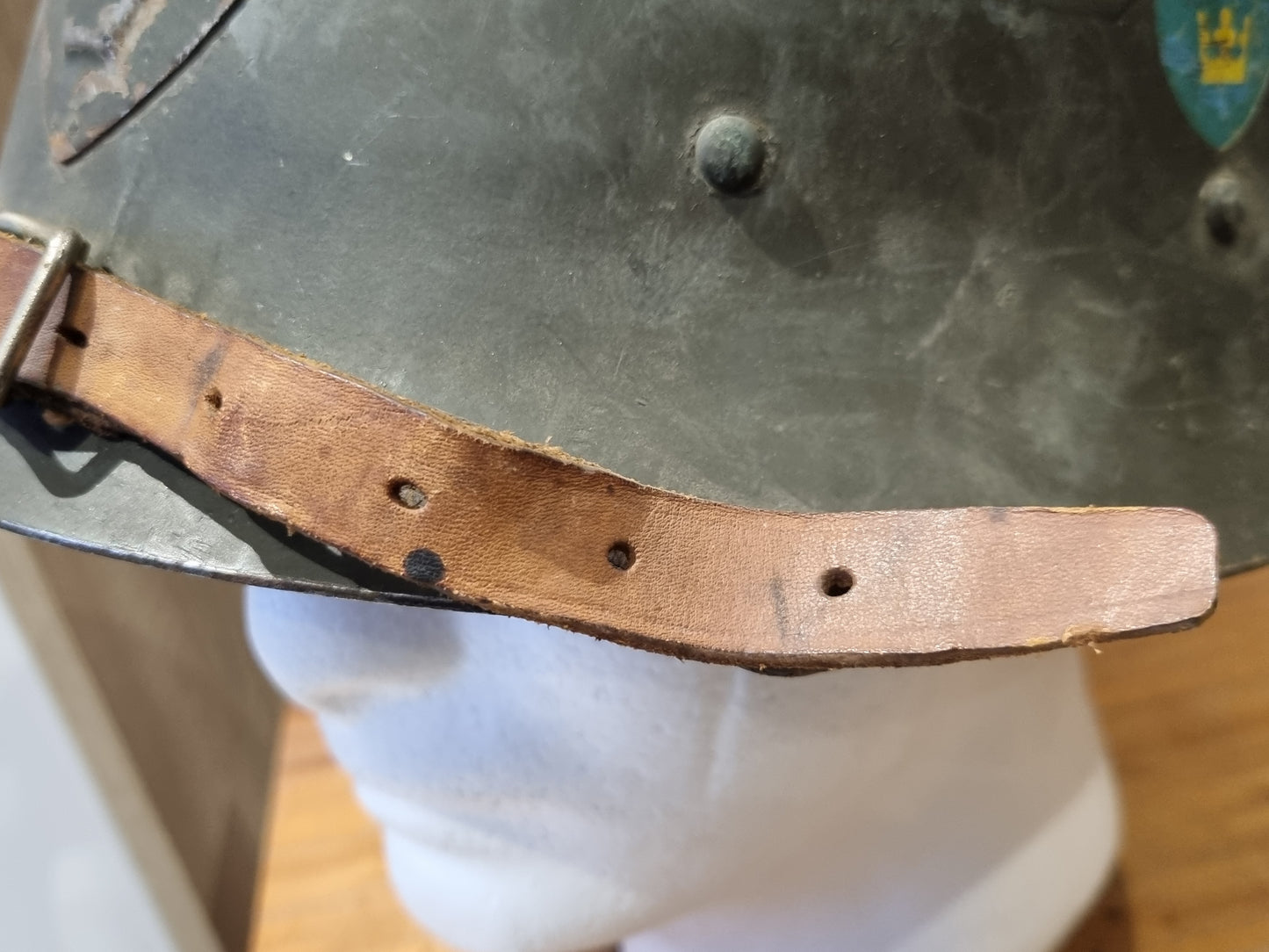 SOLD! WW2 Swedish M21 (2nd Pattern) Helmet