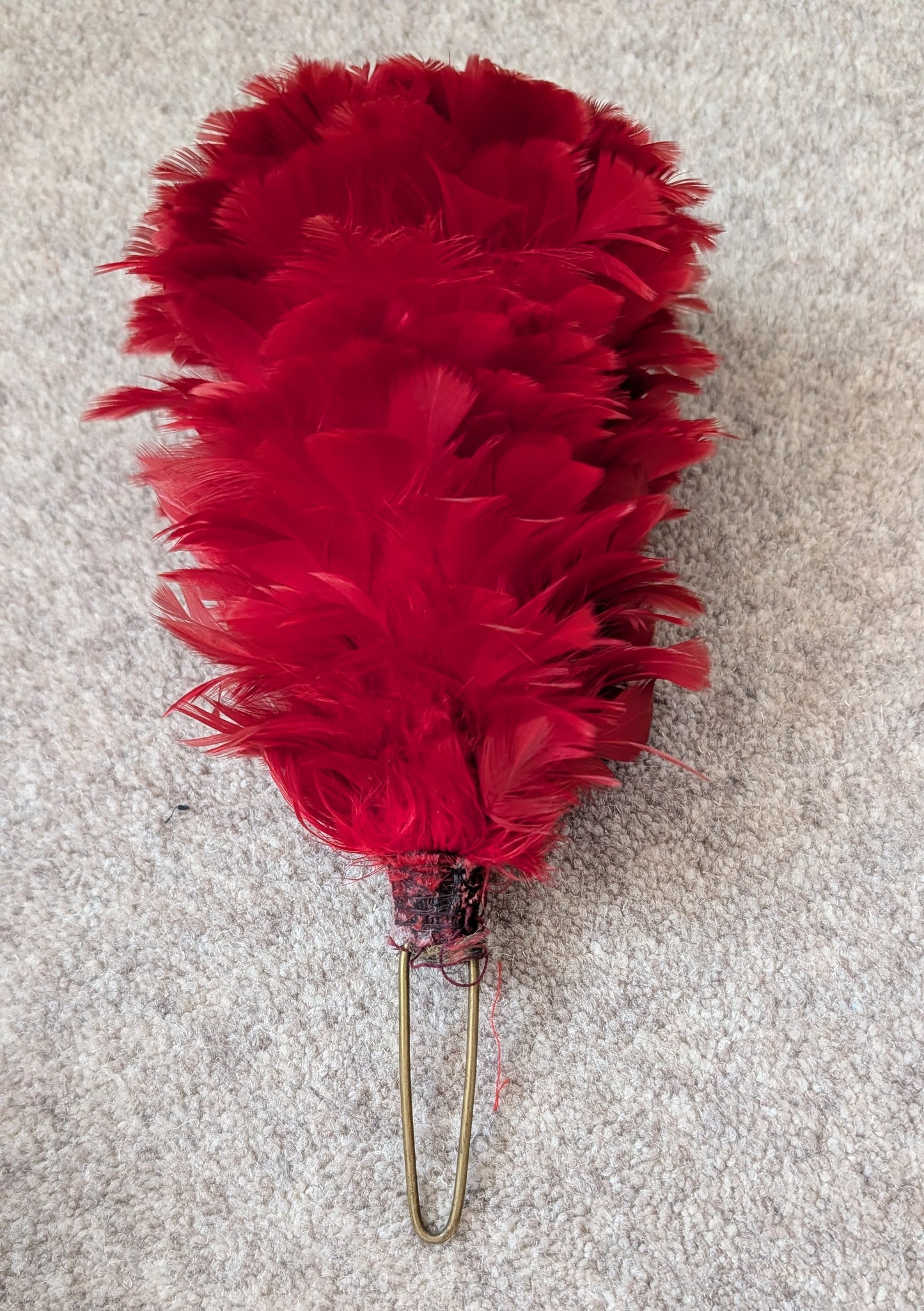 Early 20th Century French Republican Guard Shako With Feather Plume