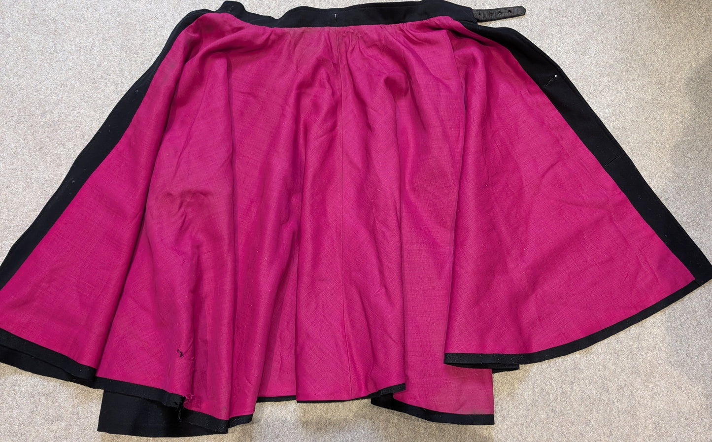 Rare Edwardian 11th Hussars Officers Cloak & Cape To C H G Mulholland DSO OBE