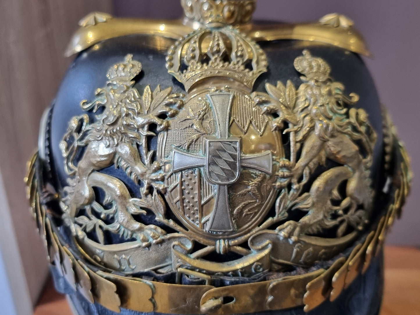 M1886 German Bavarian Reserve Officer’s Pickelhaube