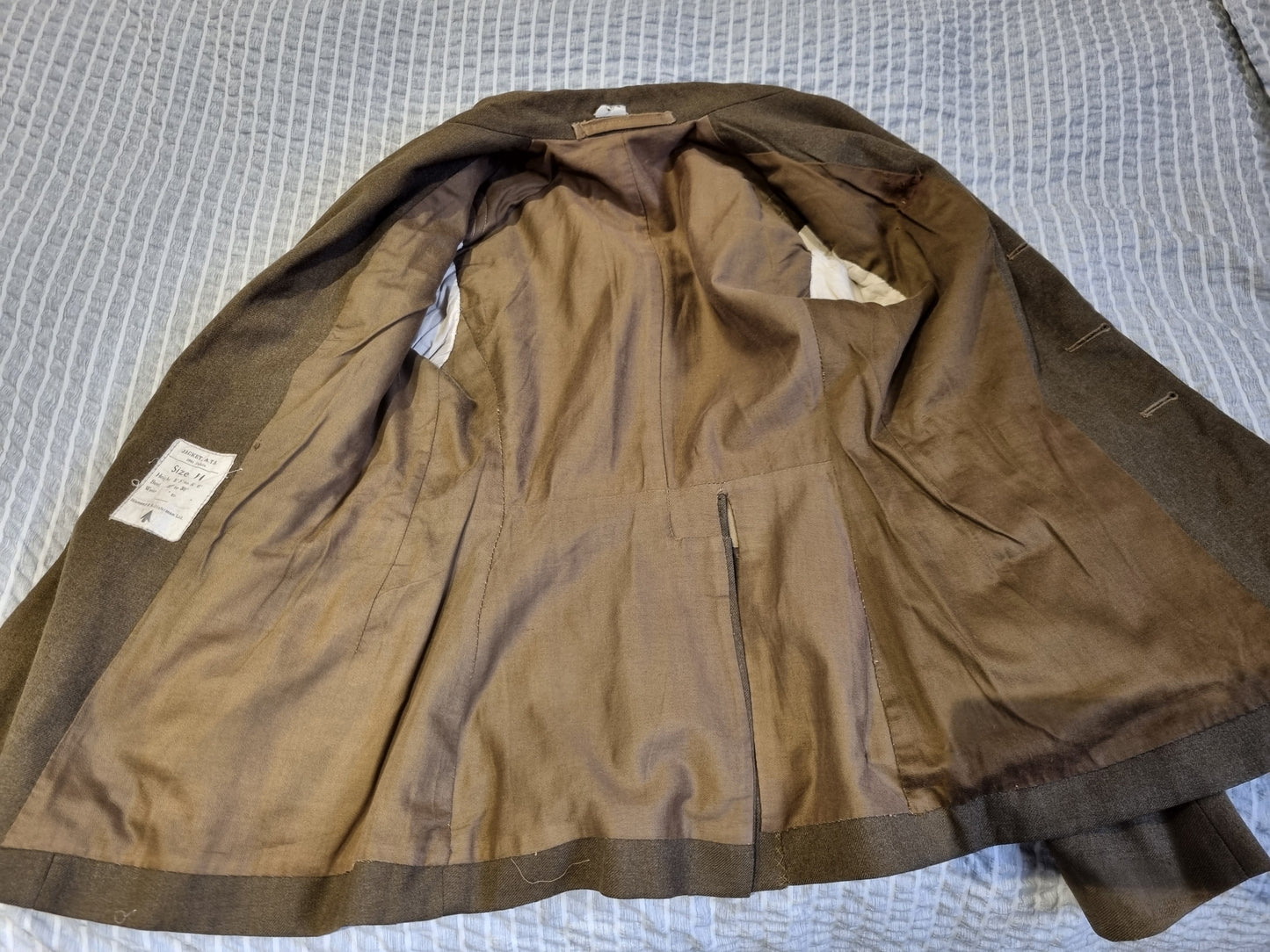SOLD! WW2 Ladies ATS Warrant Officer’s Uniform, Jacket, Shirt & Tie - Central Midlands District