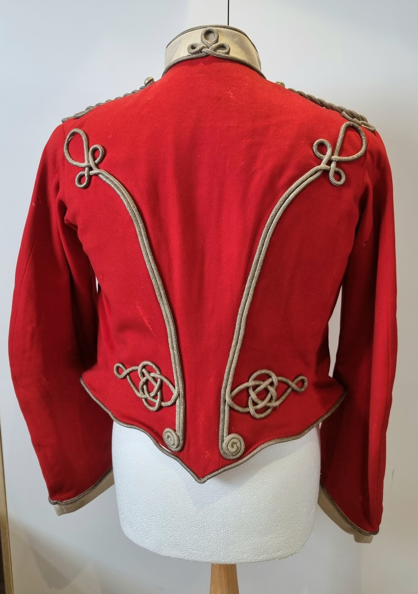 Superb Victorian Westmorland & Cumberland Hussars Scarlet Shell Jacket, Dated 1899