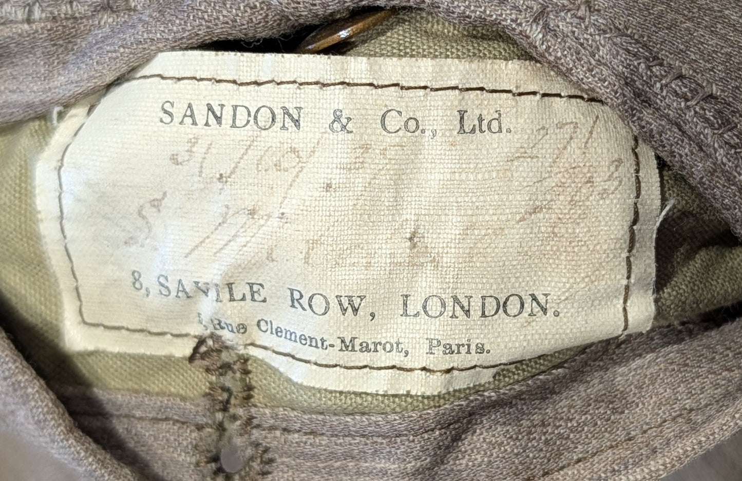 Lovely WW2 1939 Saville Row RASC 2nd Lieutenant's Jacket - S Mitchell