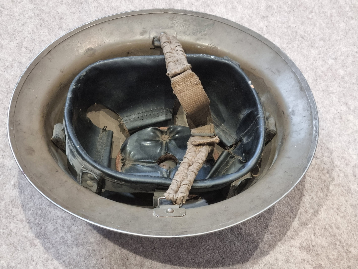 SOLD! Early WW2 British MK2 ‘Brodie’ Helmet, 1938 Dated, Dunkirk Era