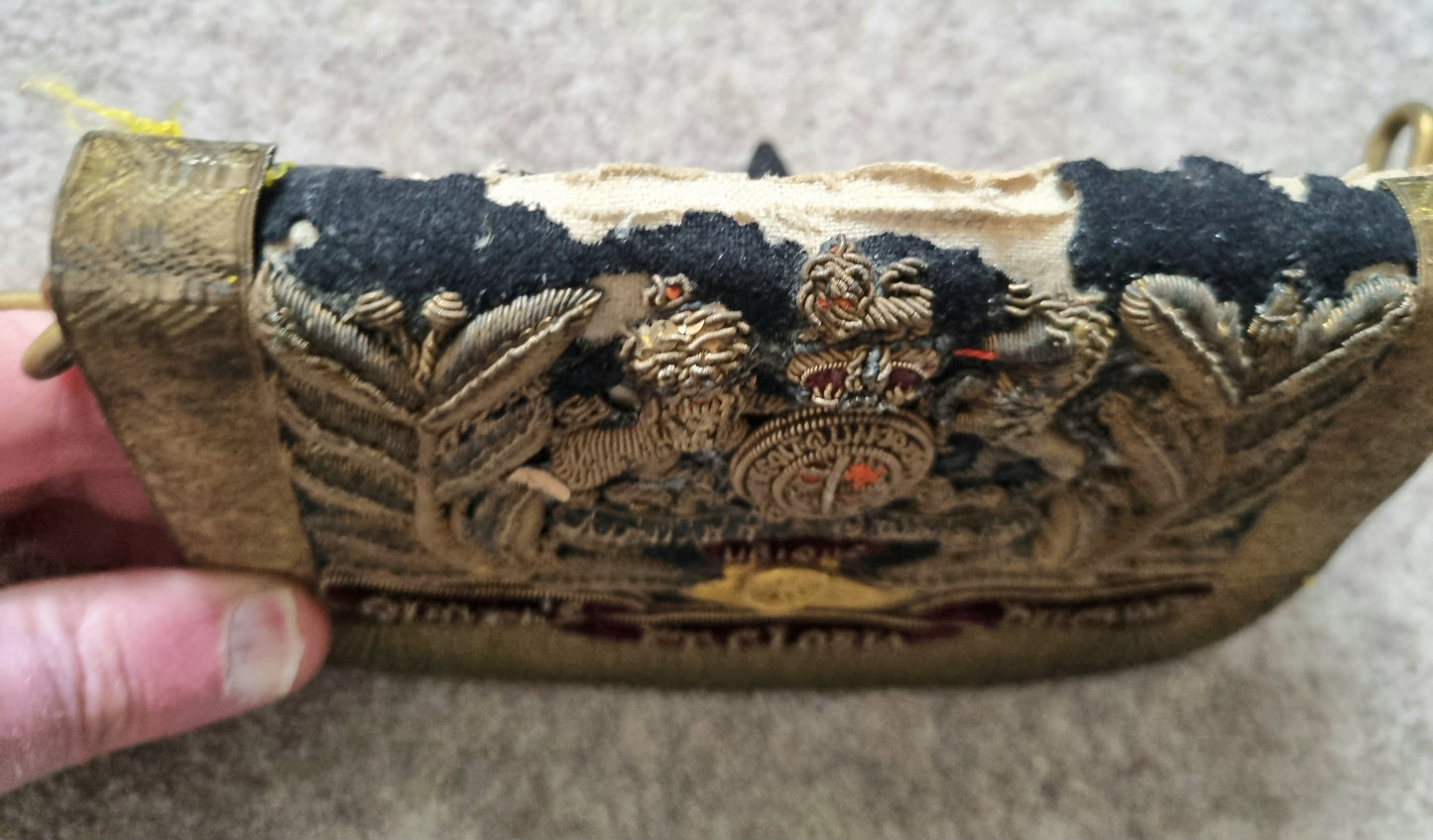 Victorian Royal Artillery Officer’s Dress Cartridge Pouch