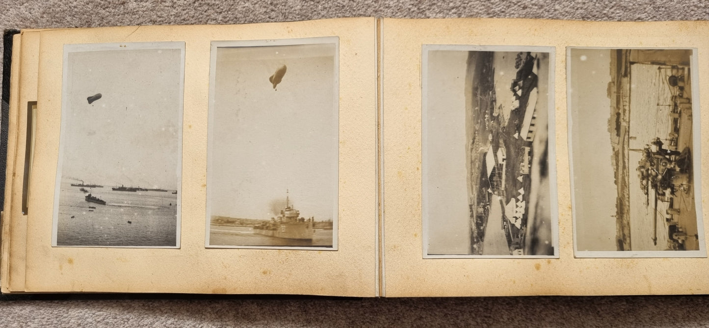 SOLD! WW1 Royal Navy Air Service (RNAS) Balloon Operator’s Photo Album