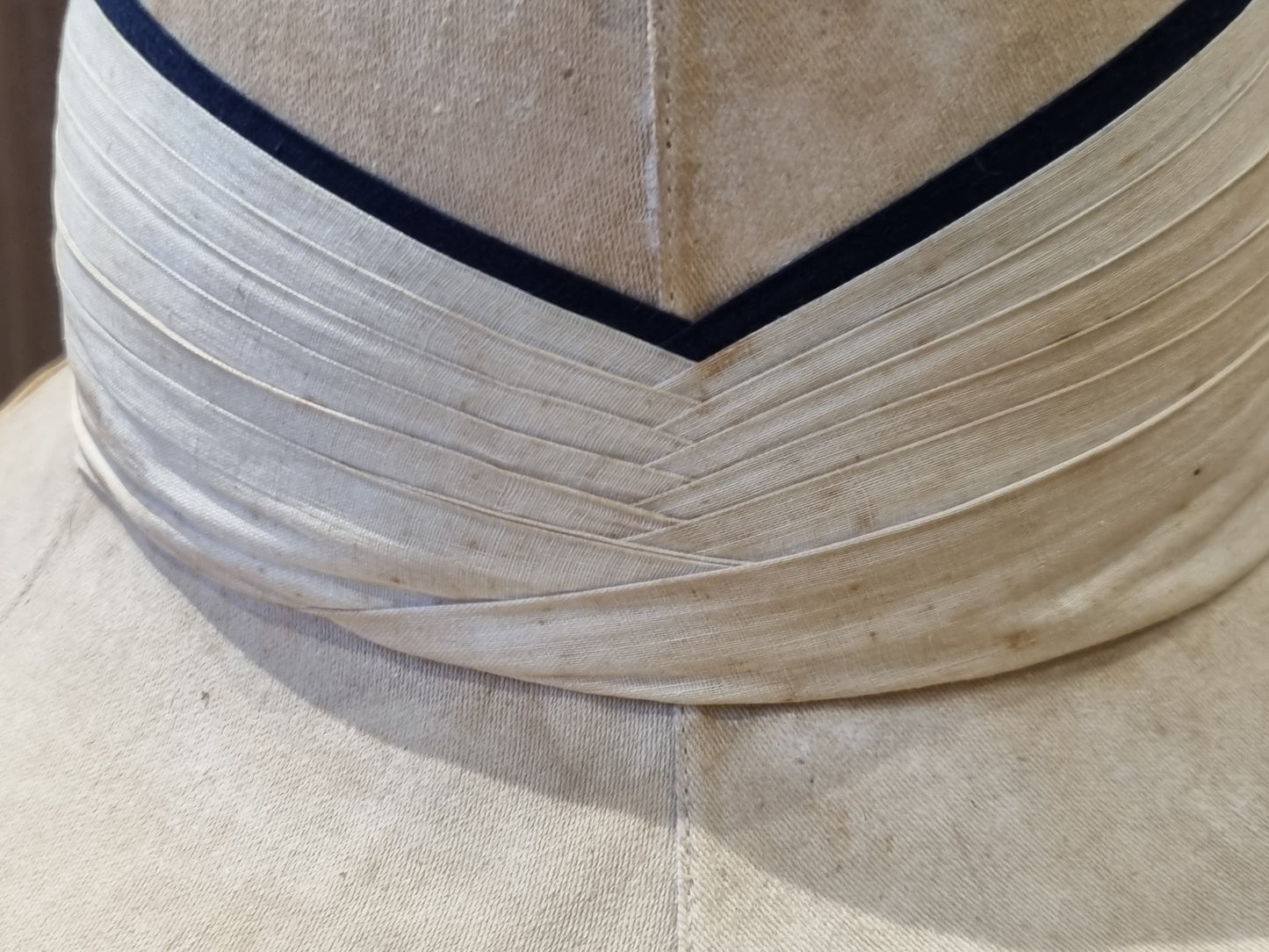 SOLD! WW2 Royal Navy ‘Wolseley’ Pattern Pith Helmet Named