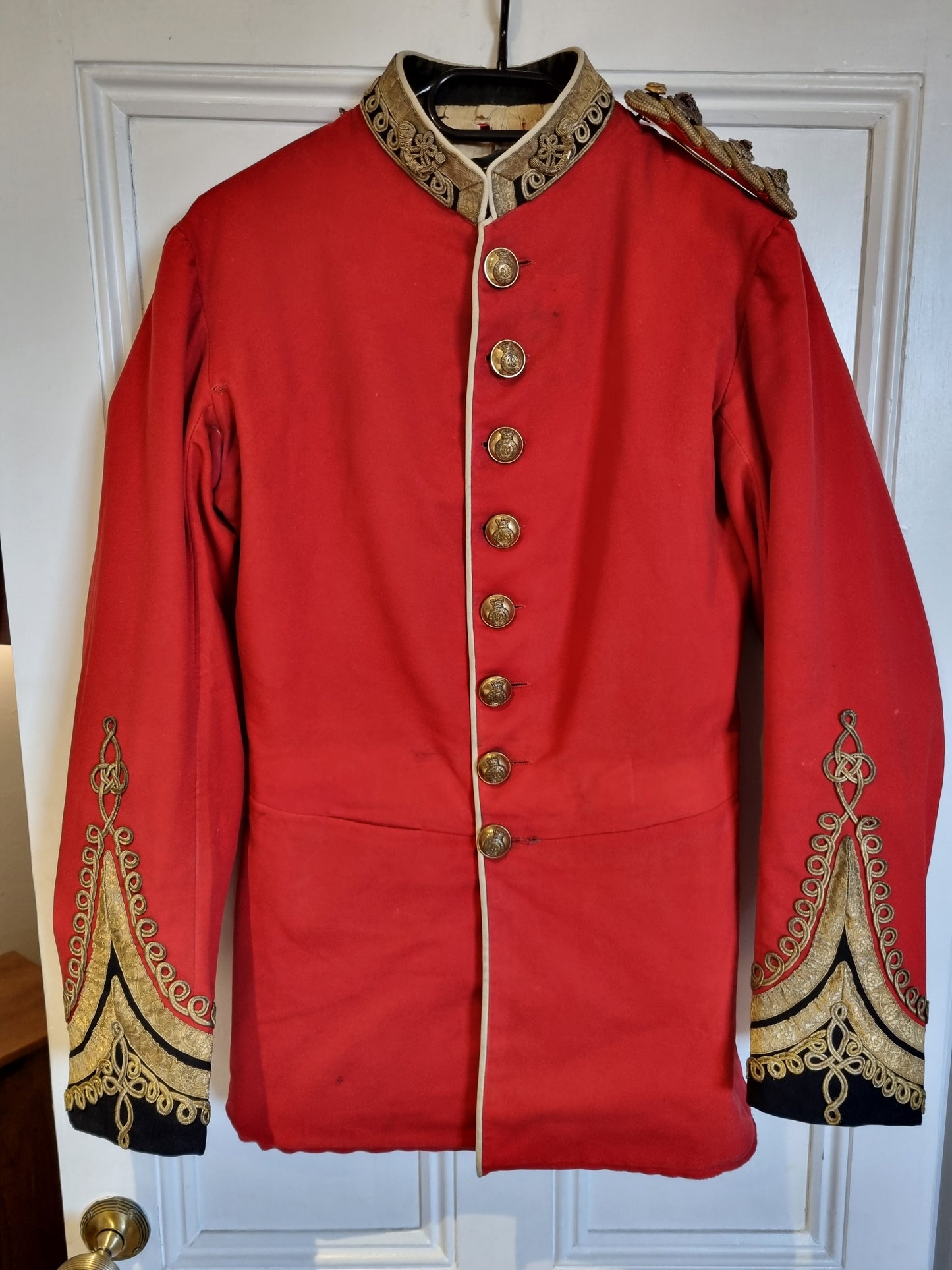 Rare 1880 Transitional Pattern Victorian Shropshire Light Infantry Colonel Jacket