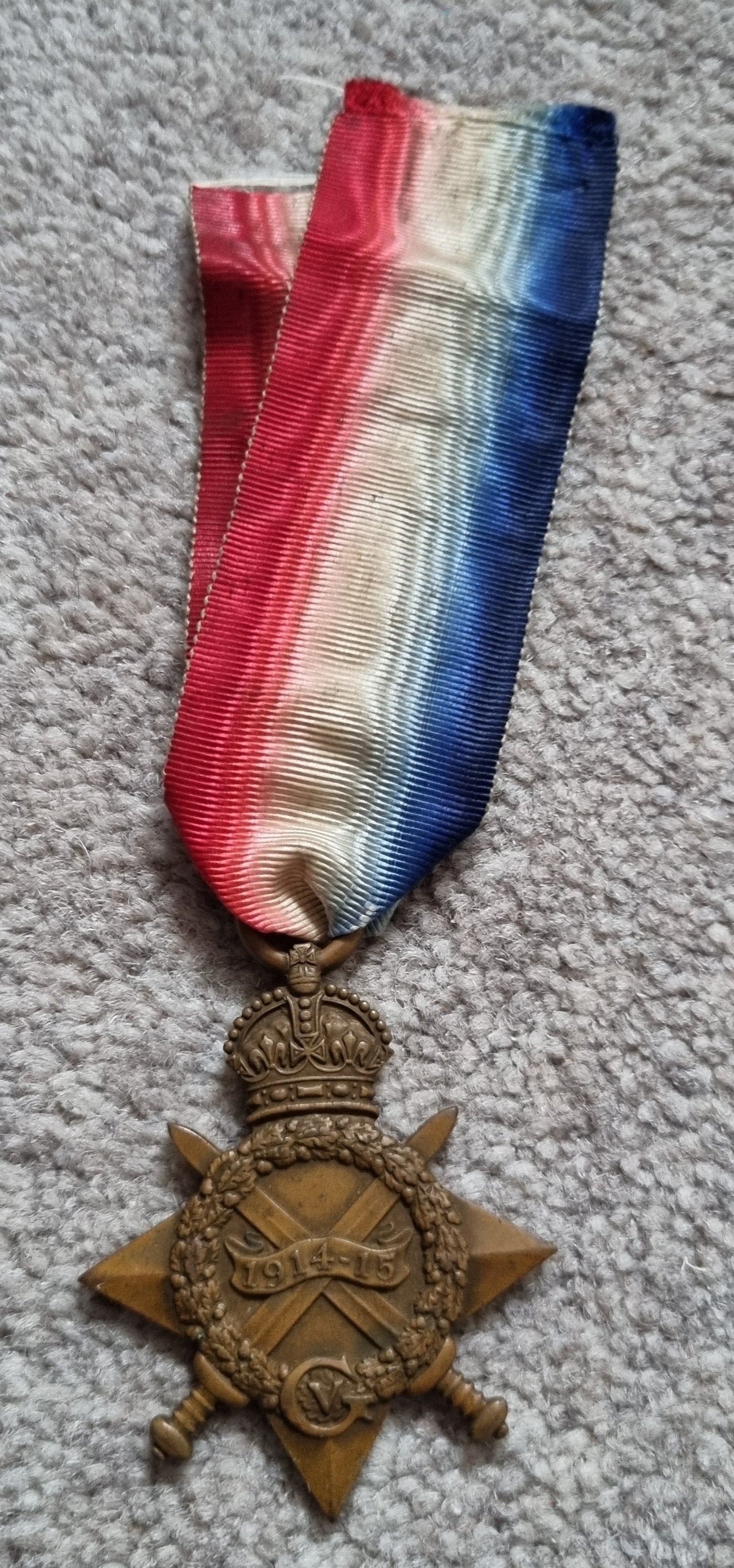 WW1 British Medal Trio Able Seaman R Hunter Merchant Fleet Auxiliary