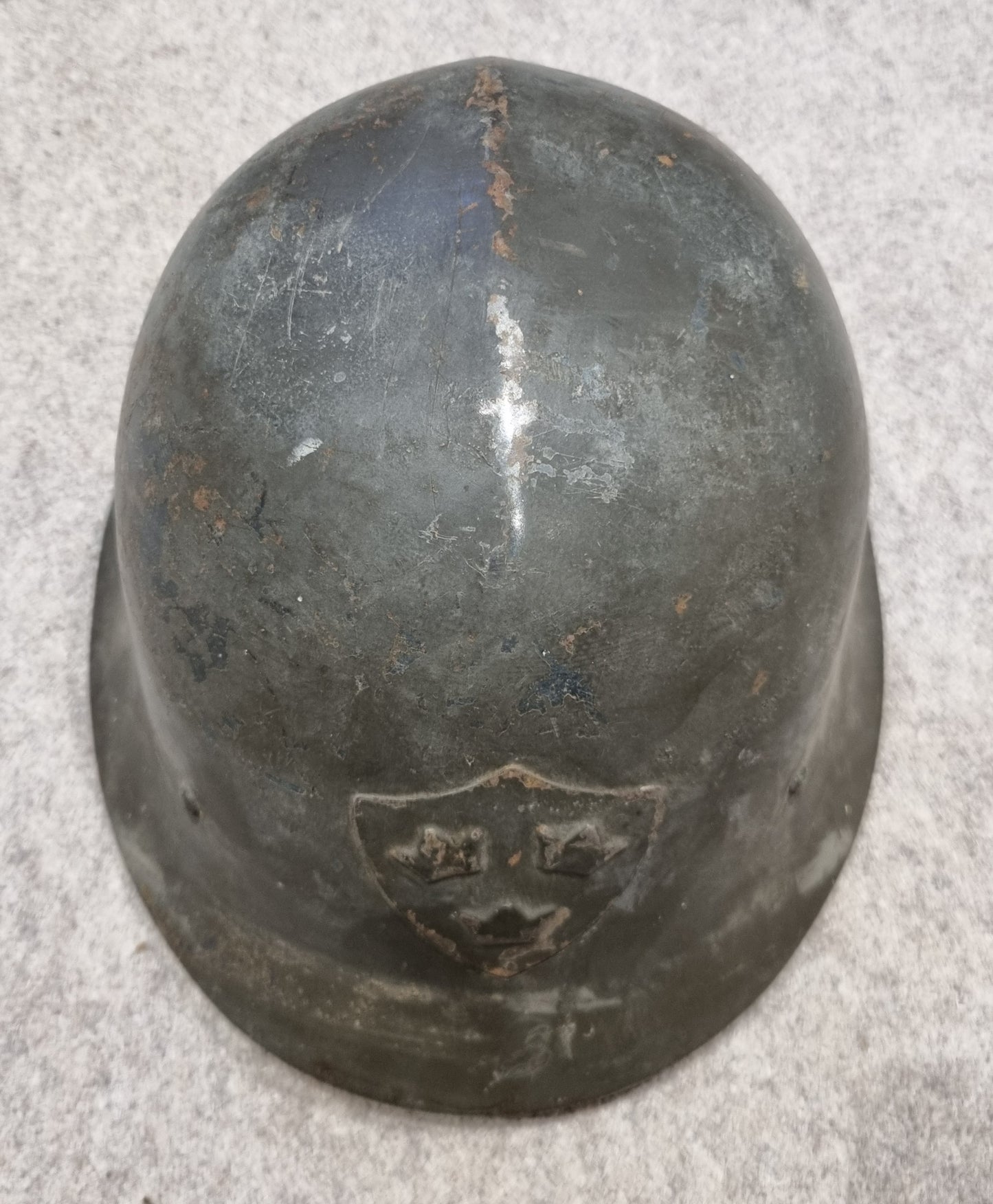 SOLD! WW2 Swedish M21 (2nd Pattern) Helmet