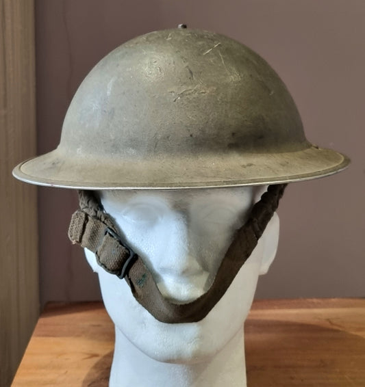 SOLD! Early WW2 British MK2 ‘Brodie’ Helmet, 1938 Dated, Dunkirk Era