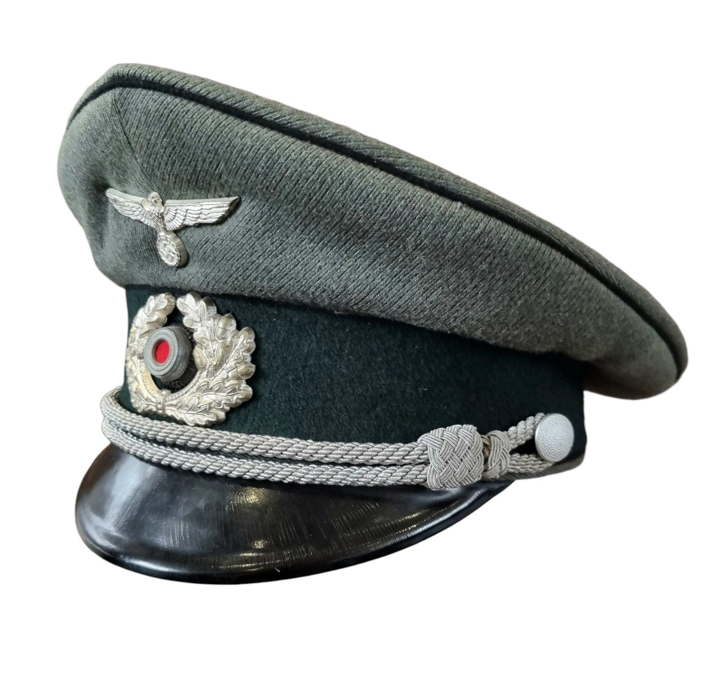 WW2 German Wehrmacht Pioneer / Engineer Officer's Visor Cap