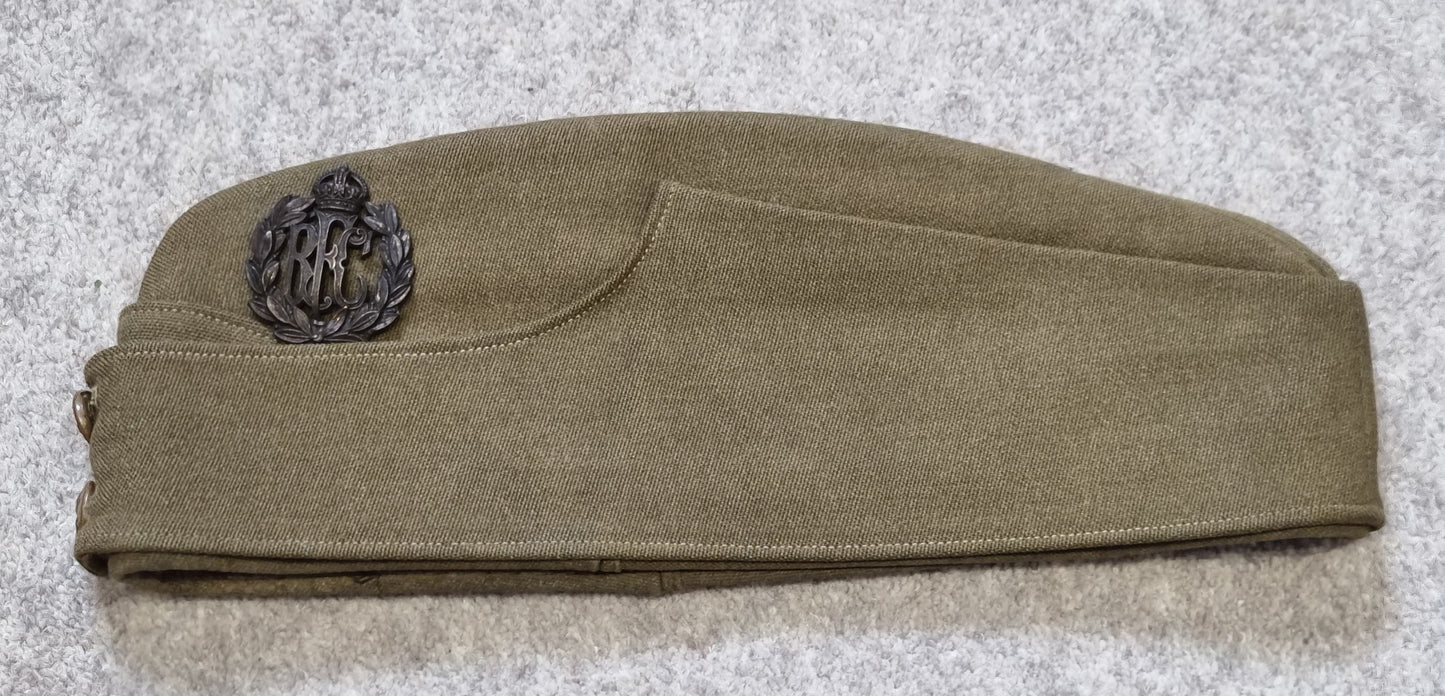 SOLD! Fantastic Rare WW1 Royal Flying Corps RFC Officers Side Cap Sidecap