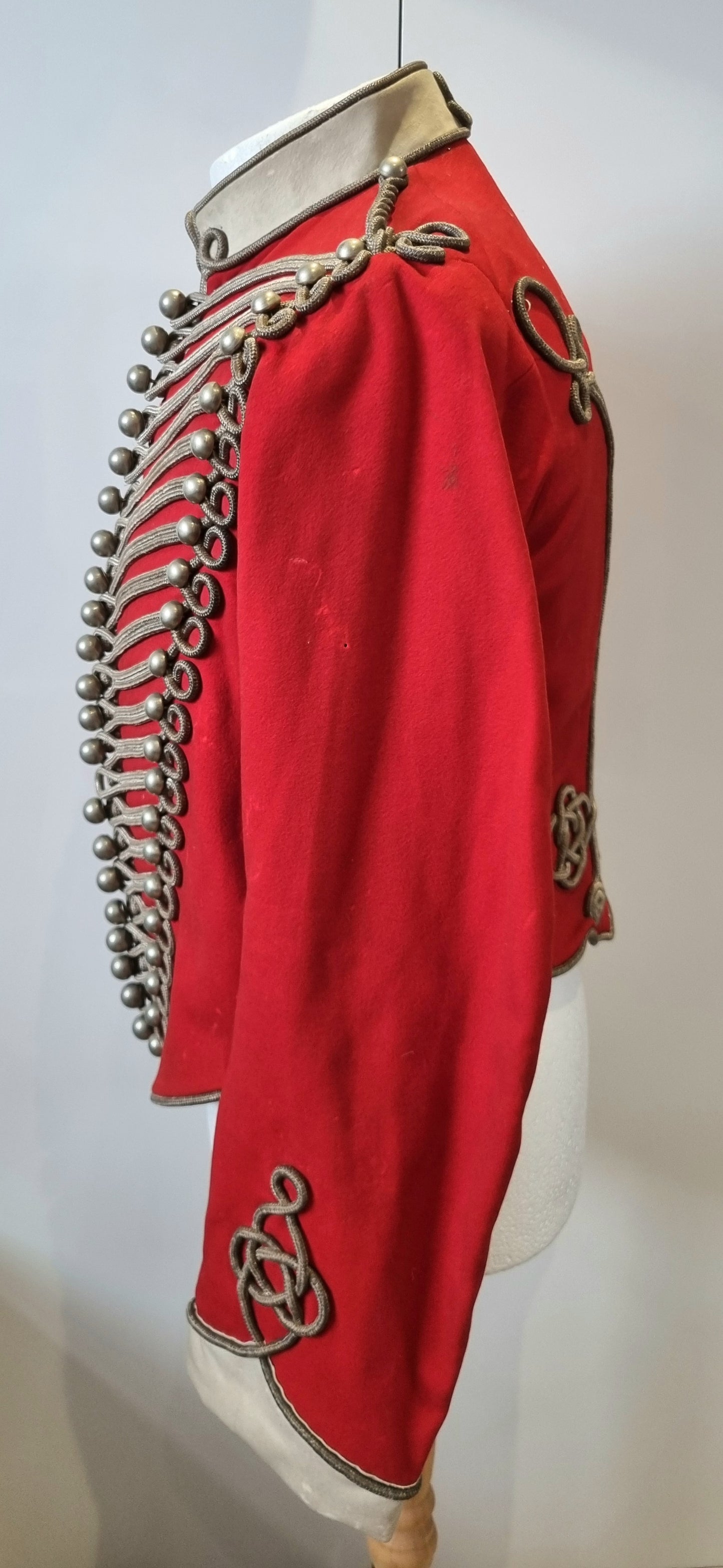 Superb Victorian Westmorland & Cumberland Hussars Scarlet Shell Jacket, Dated 1899