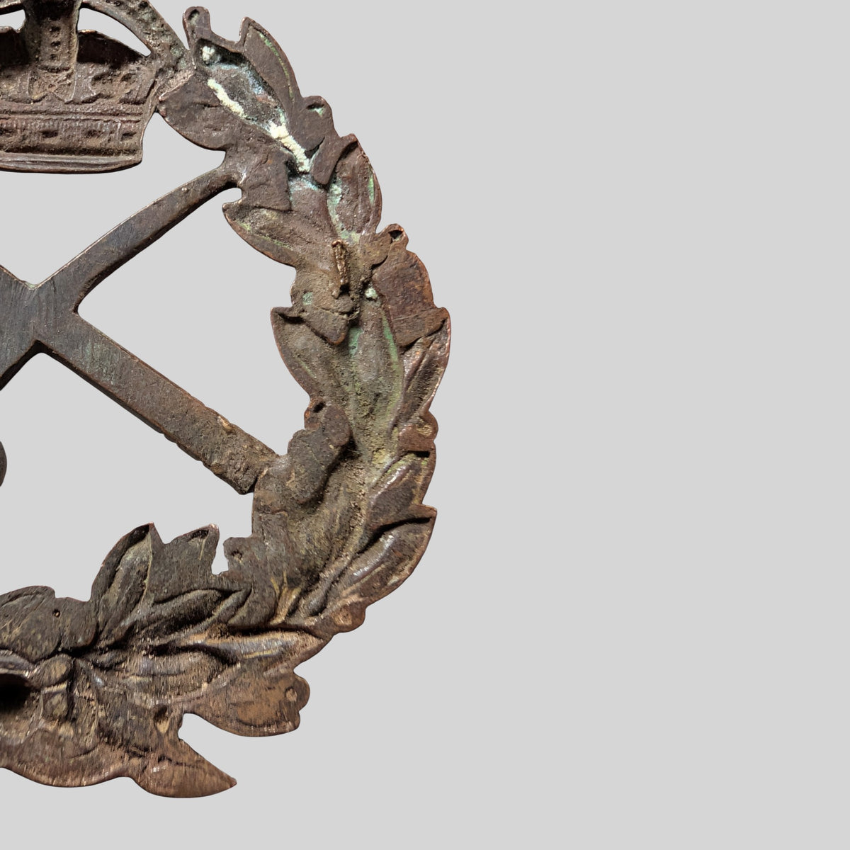 British Army General's Bronzed KC Cap Badge