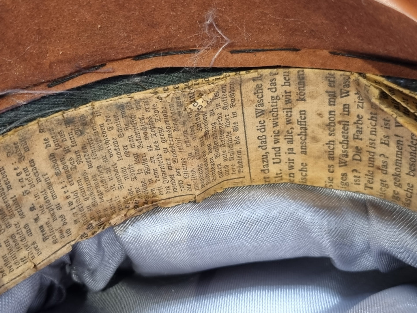 WW2 German Wehrmacht Pioneer / Engineer Officer's Visor Cap