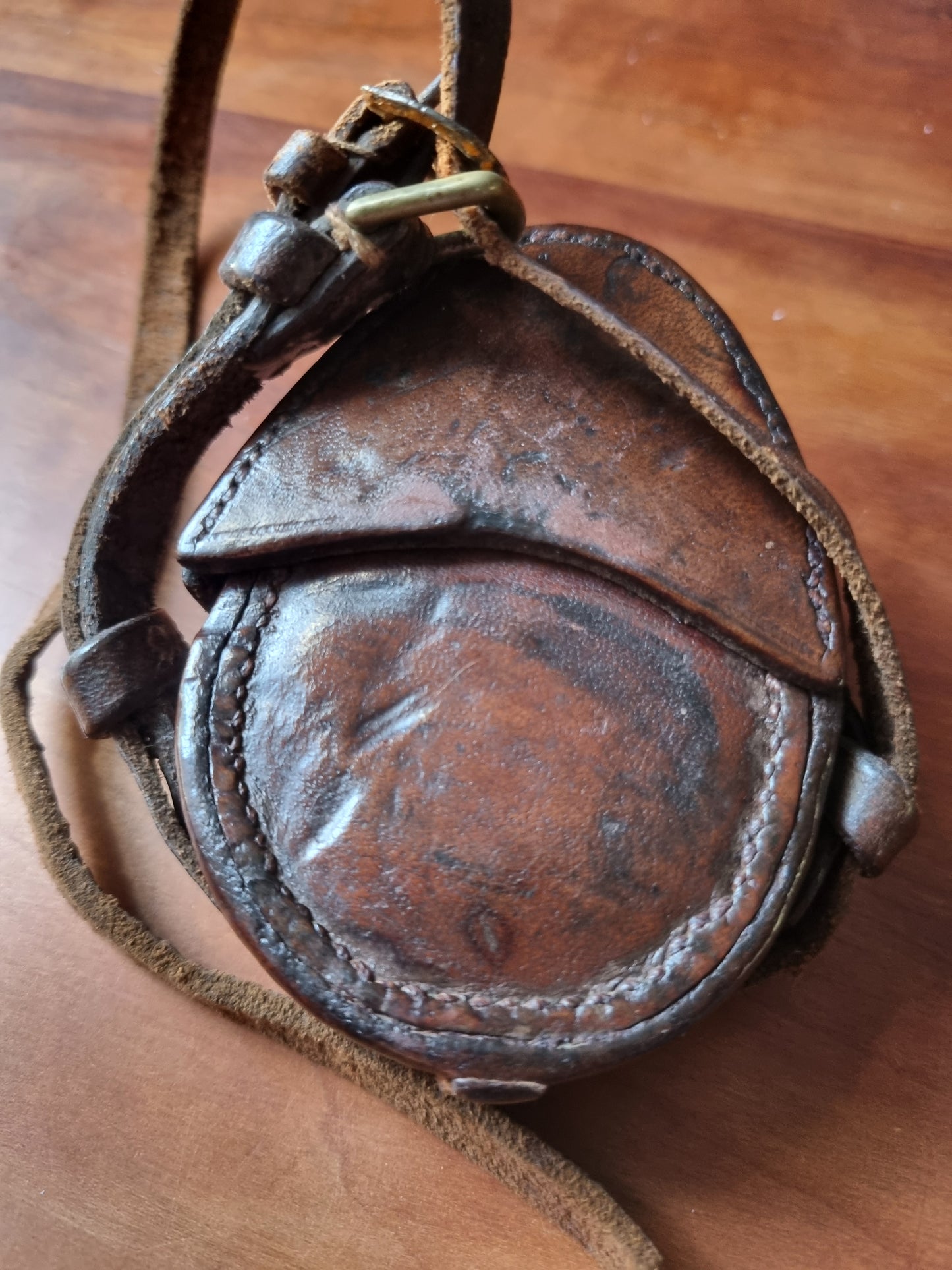 WW1 British Army Verners MkVII Compass 1916 Working & Leather Case