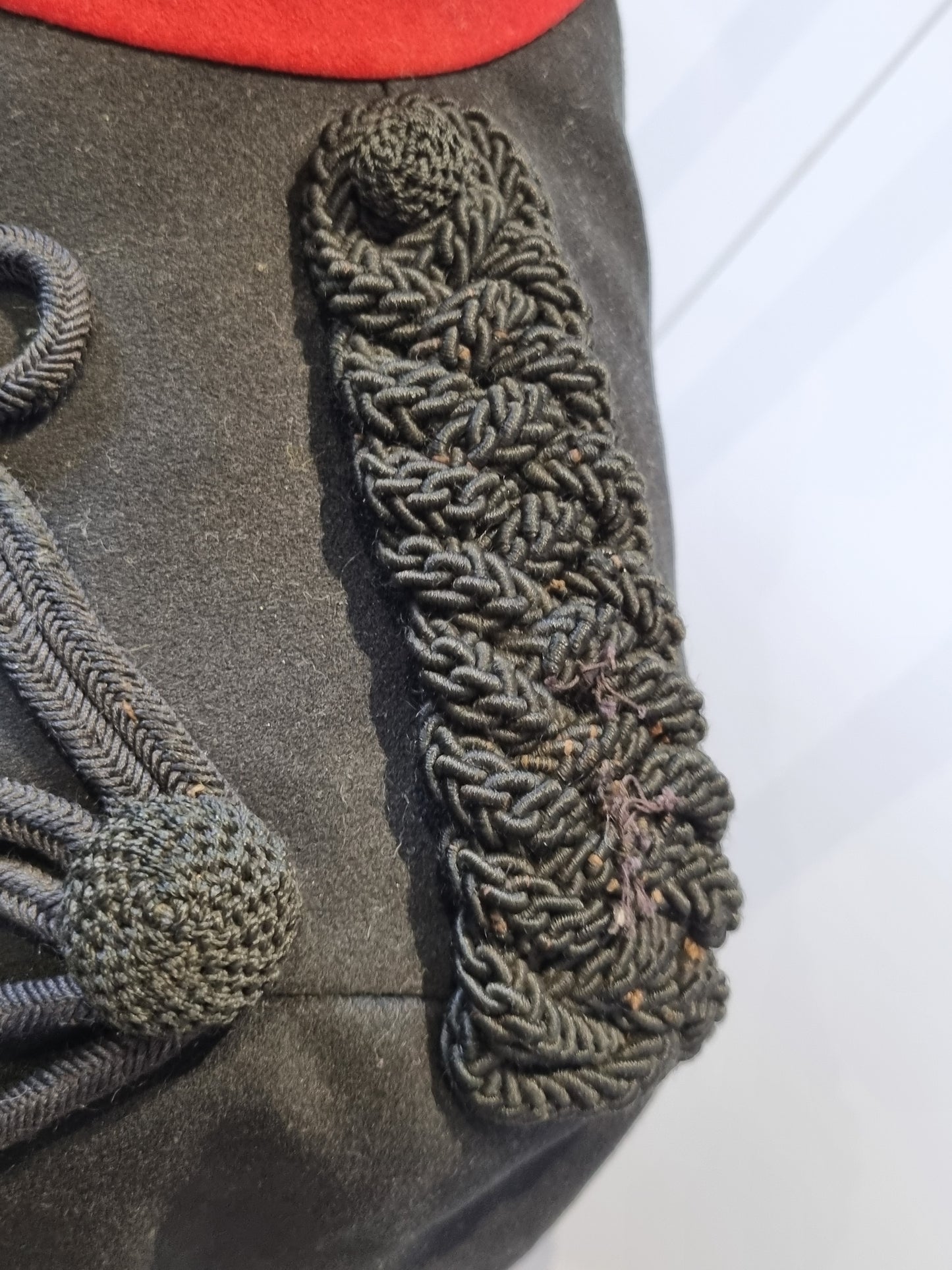 Pre WW1 Edwardian Rifles Regiment Frogged Jacket