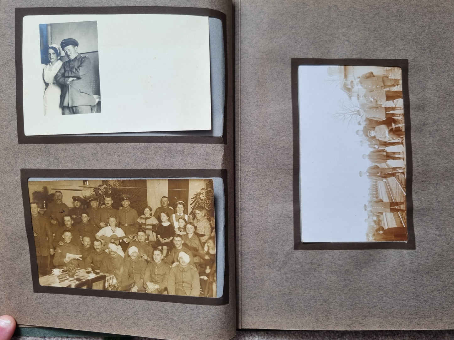 WW1 German Army Nurses Photo Album, 34 Photos
