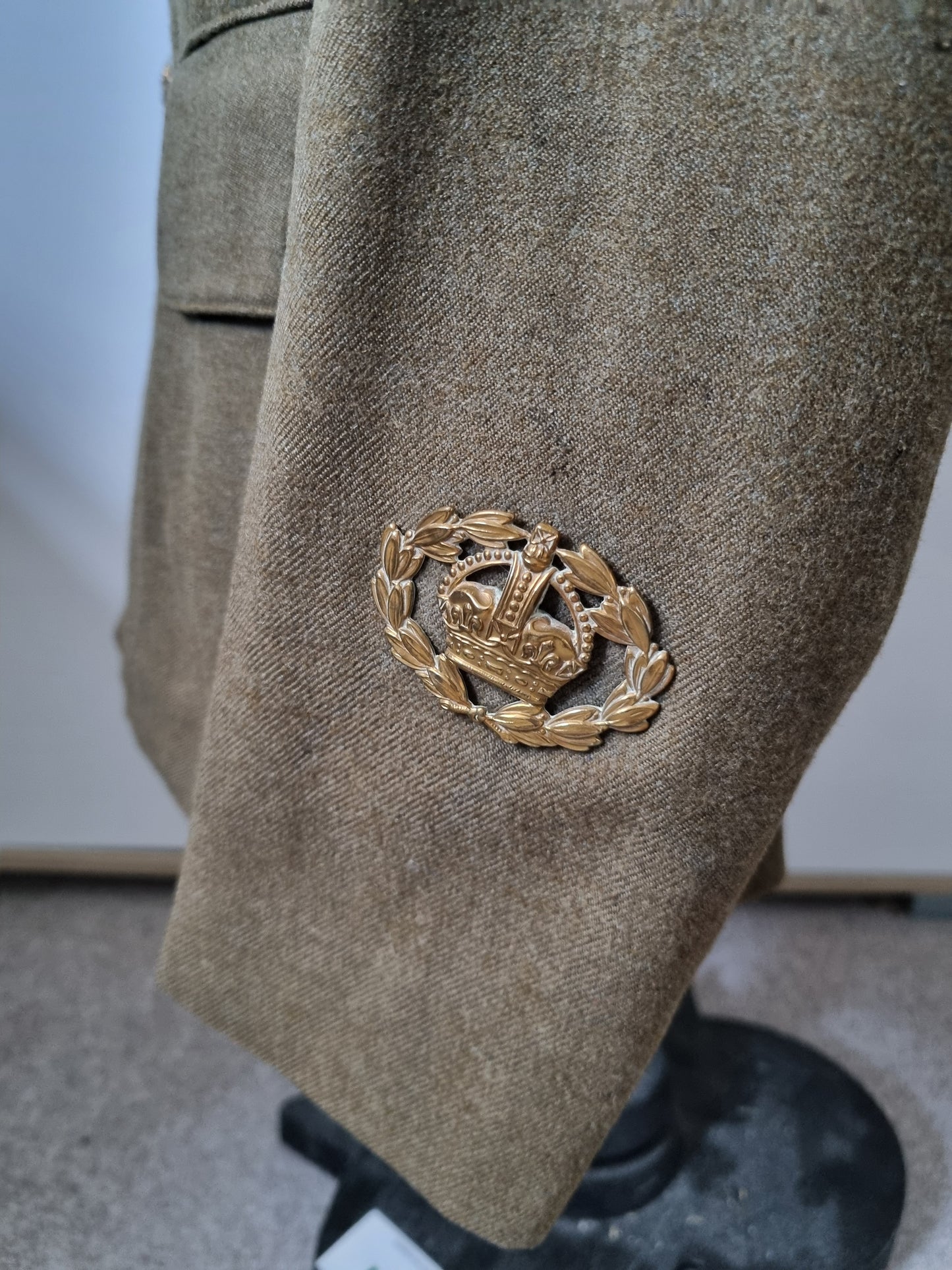 SOLD! WW2 Ladies ATS Warrant Officer’s Uniform, Jacket, Shirt & Tie - Central Midlands District