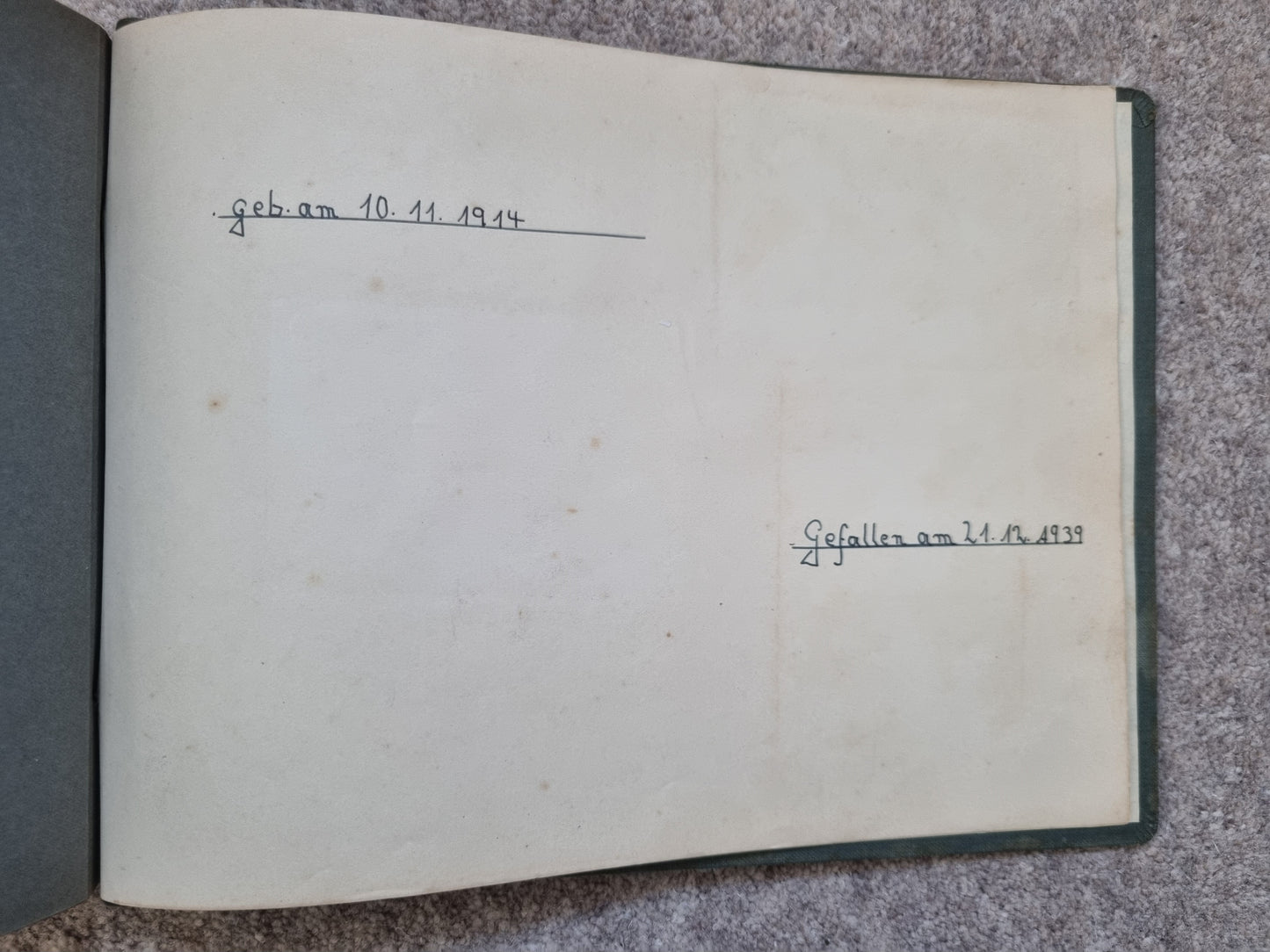 WW2 German Army Mountain Troops Jager Regiment 100 Photo Album - 125 Photos - Soldier KIA