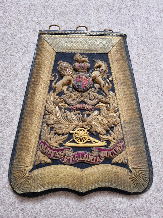 SOLD! Victorian Royal Artillery Officer’s Dress Sabretache and Cover