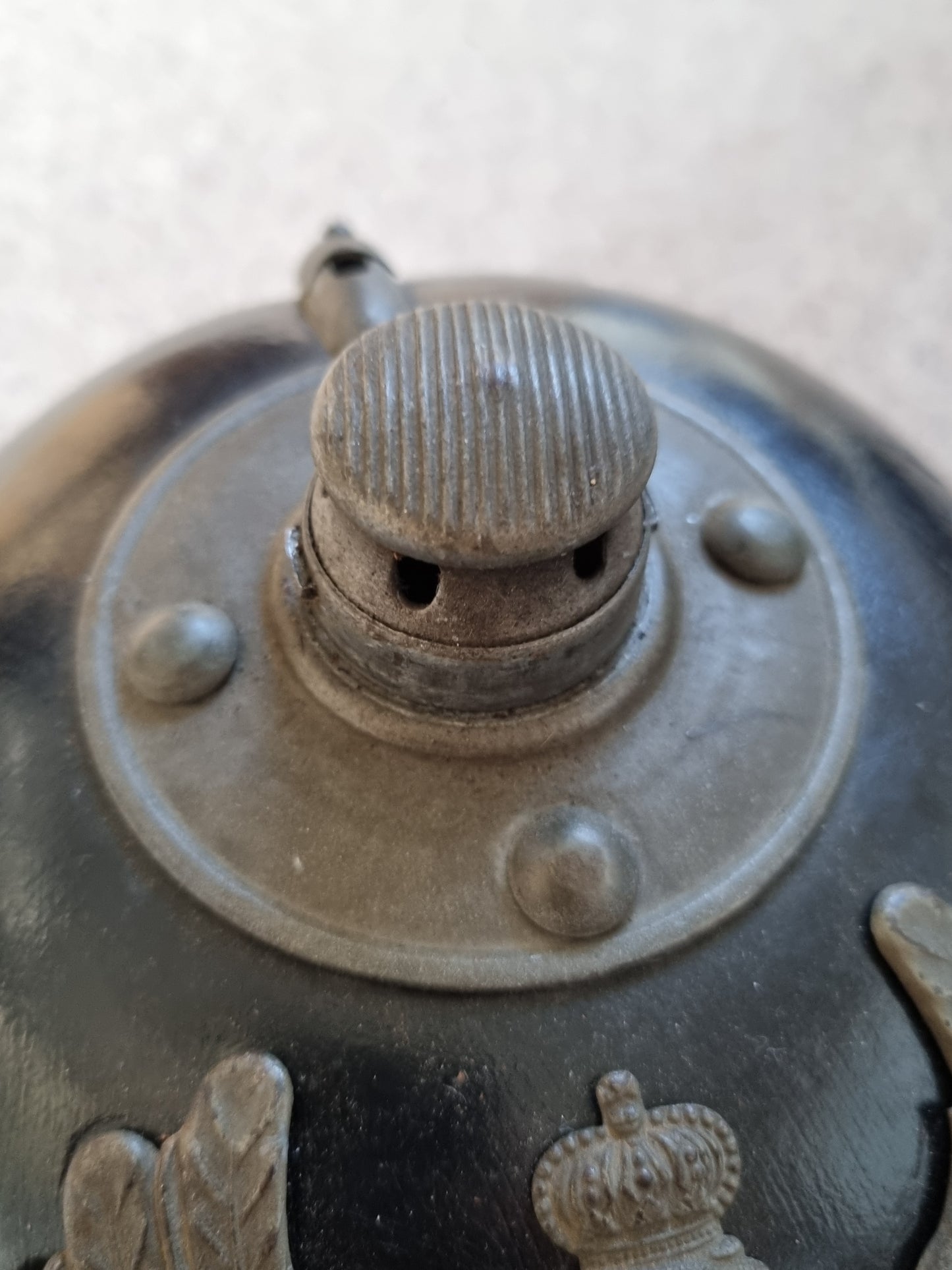 SOLD! WW1 Imperial German Army M1895 Prussian Enlisted Man Pickelhaube Helmet