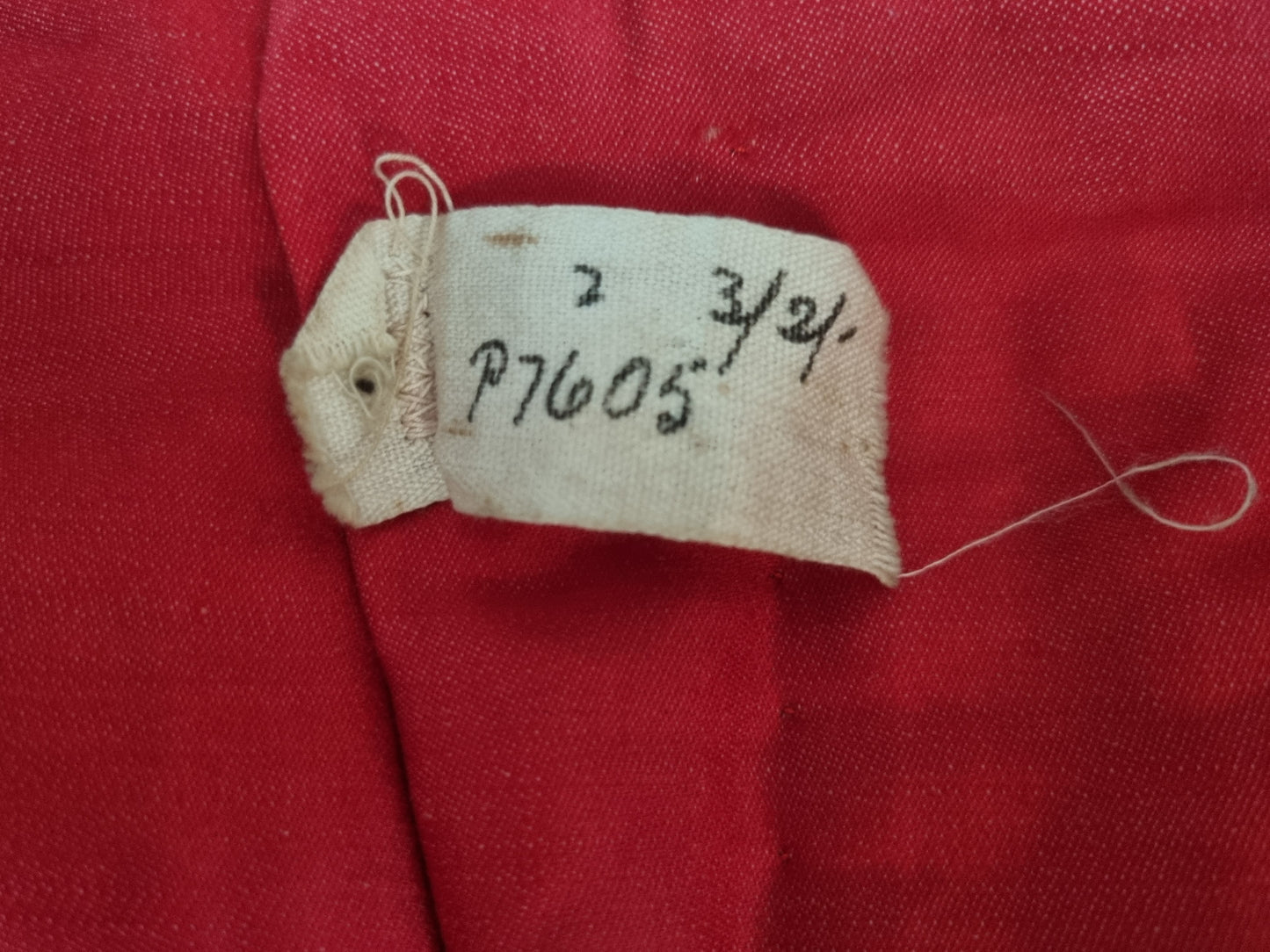 Victorian Boer War Era Colonel's Scarlet Mess Dress Jacket Dated 1901
