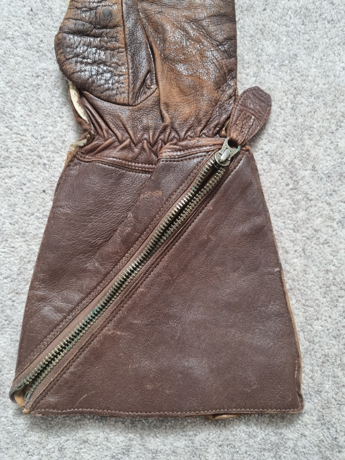 WW2 1941 Pattern RAF Flying Gloves, Air Ministry Stamped