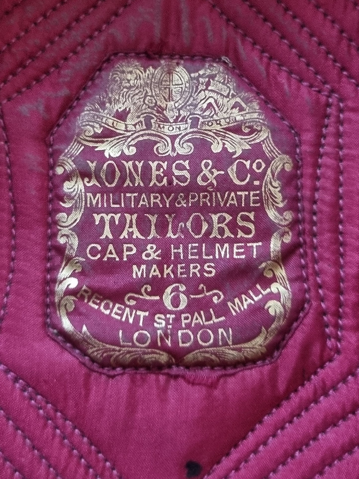SOLD! Victorian Yorkshire Dragoons NCOs 1880 Pattern Forage Cap