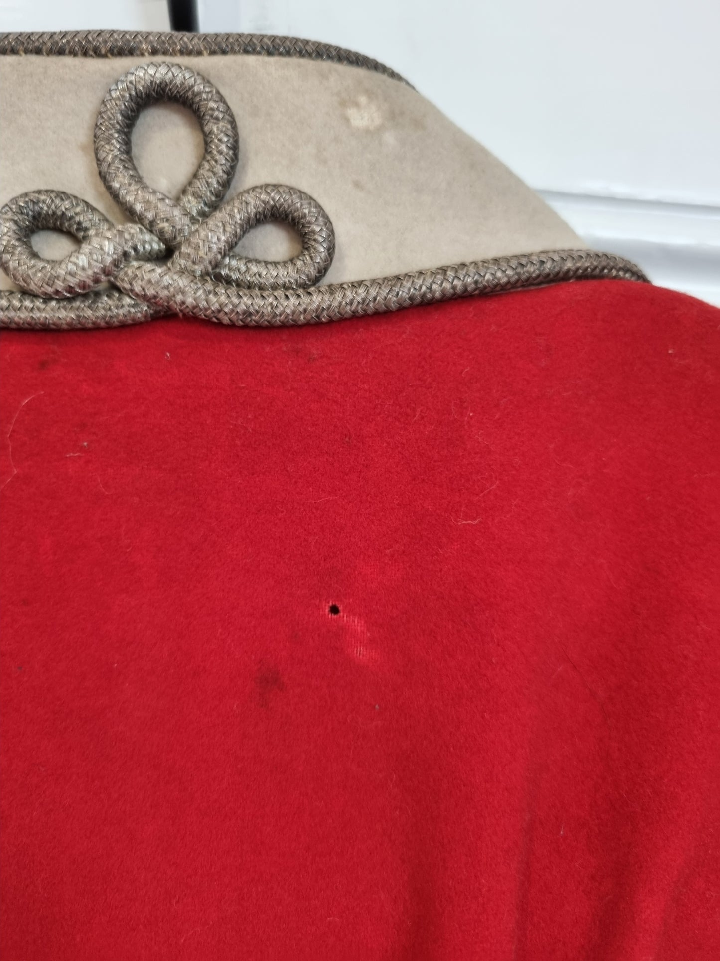 Superb Victorian Westmorland & Cumberland Hussars Scarlet Shell Jacket, Dated 1899