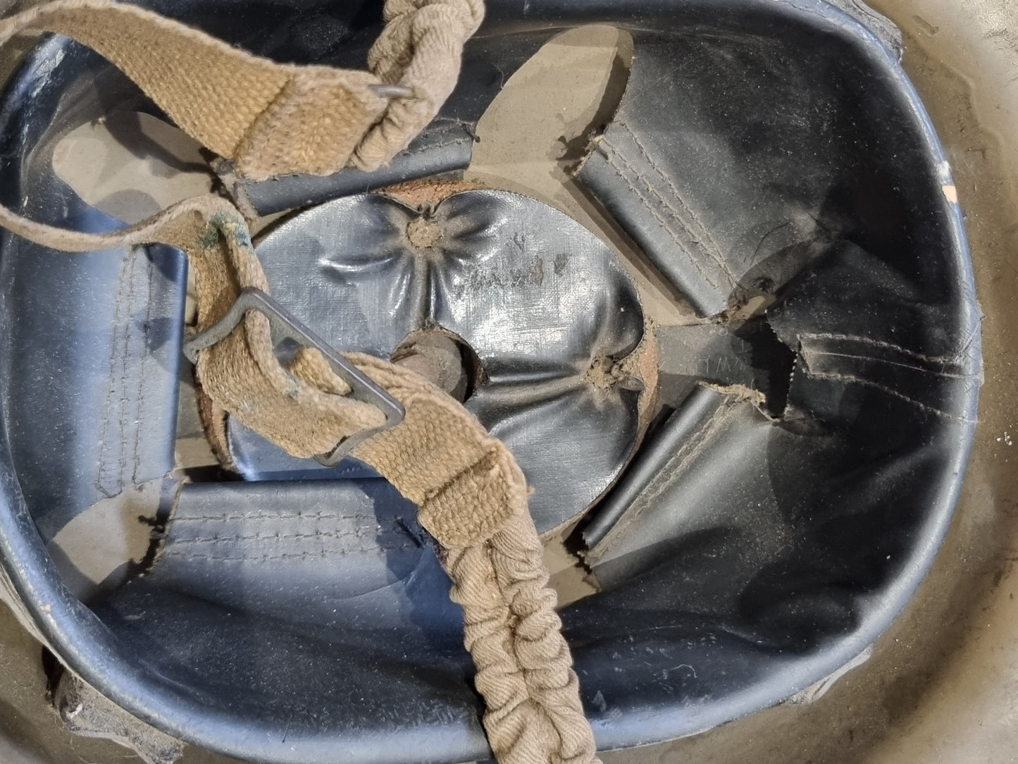 SOLD! Early WW2 British MK2 ‘Brodie’ Helmet, 1938 Dated, Dunkirk Era