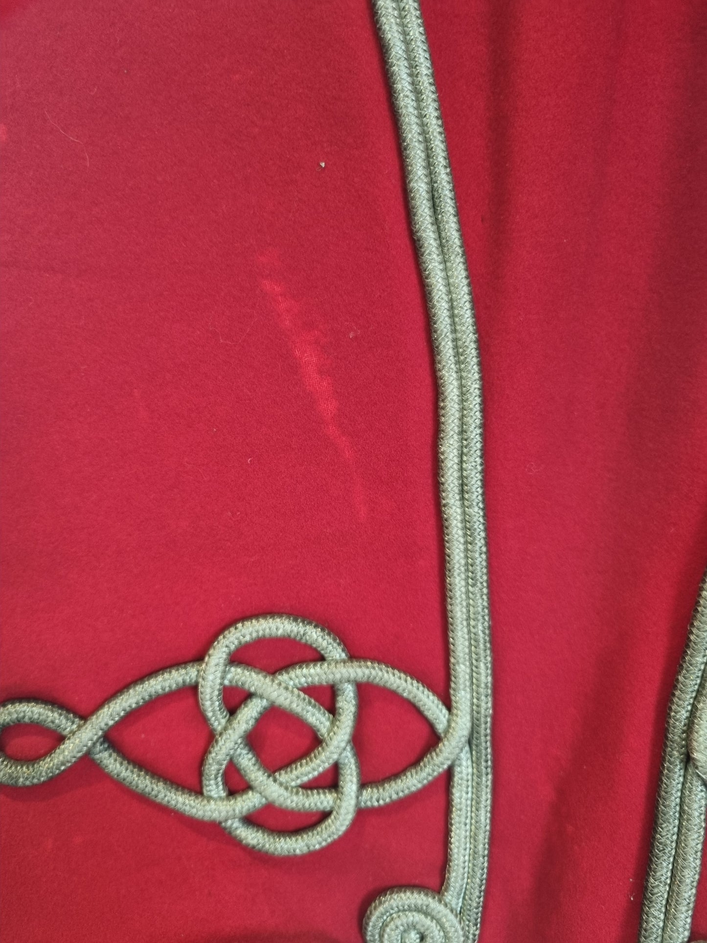 Superb Victorian Westmorland & Cumberland Hussars Scarlet Shell Jacket, Dated 1899