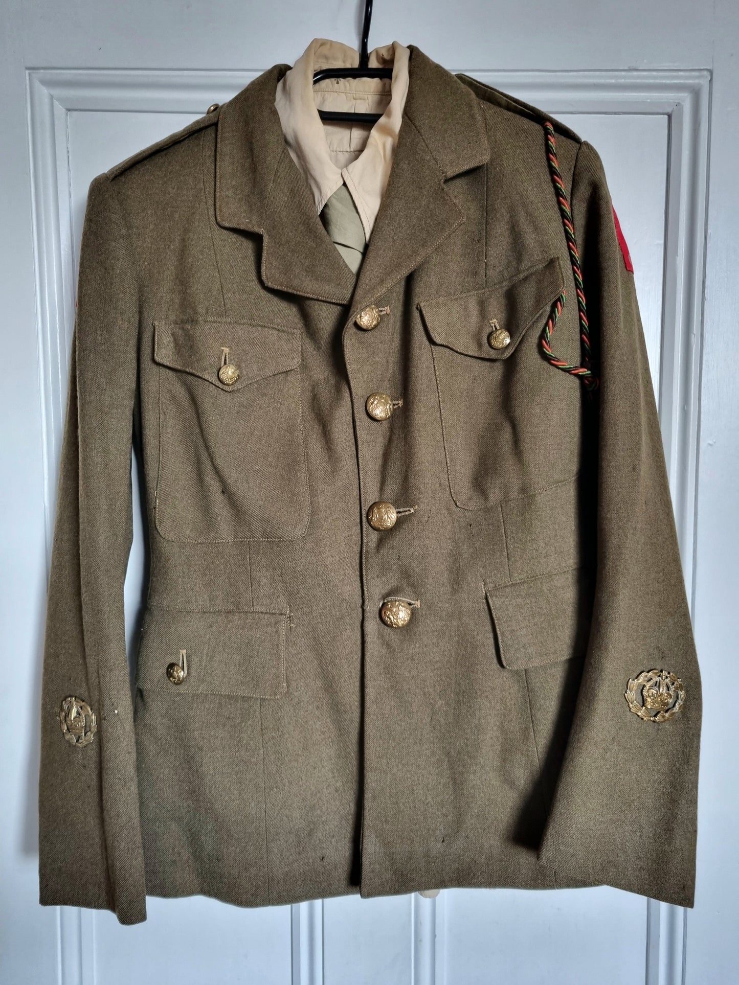 SOLD! WW2 Ladies ATS Warrant Officer’s Uniform, Jacket, Shirt & Tie - Central Midlands District