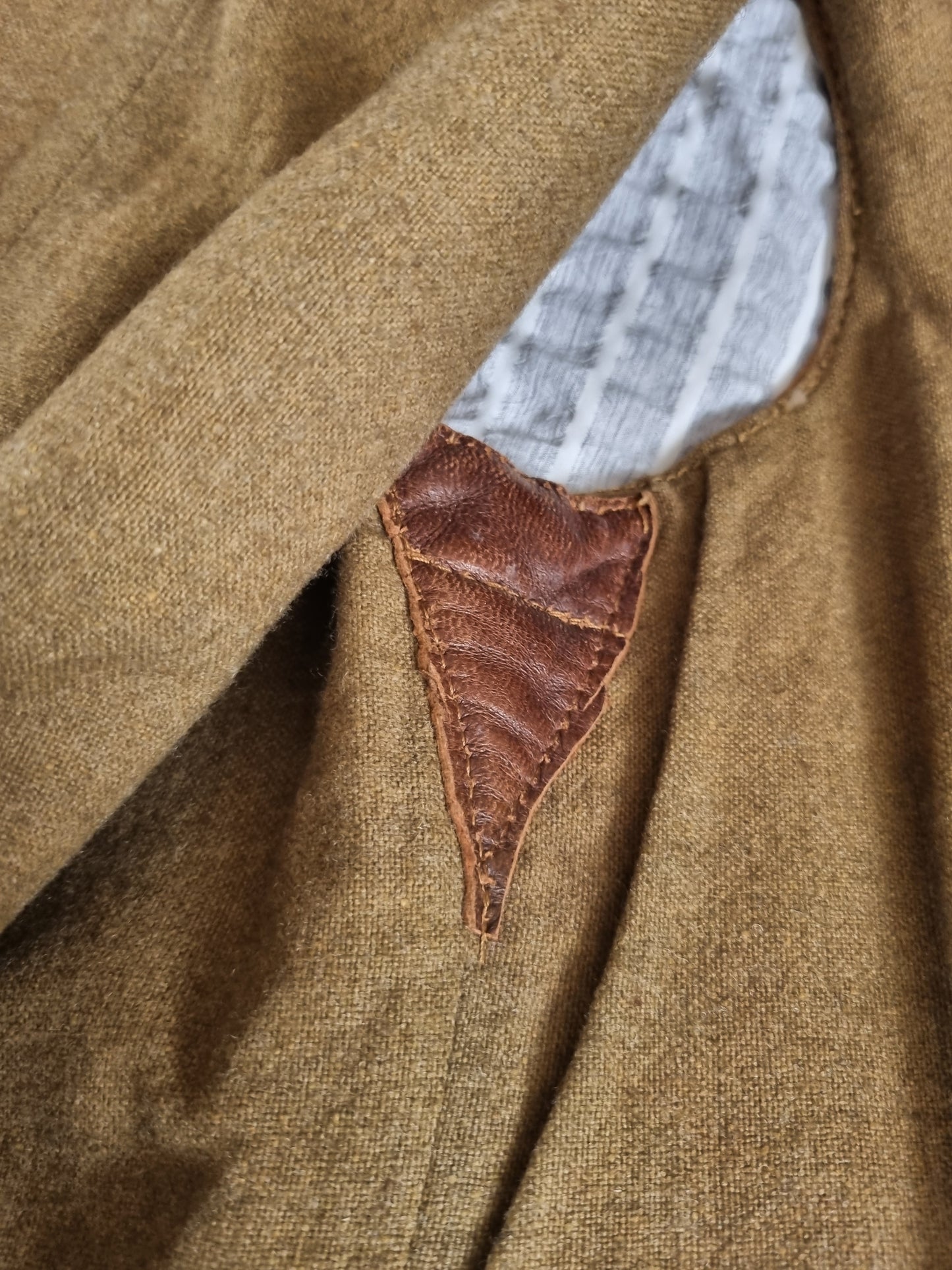 Fantastic WW2 ATS Ladies Leather Jerkin, Dated 1942