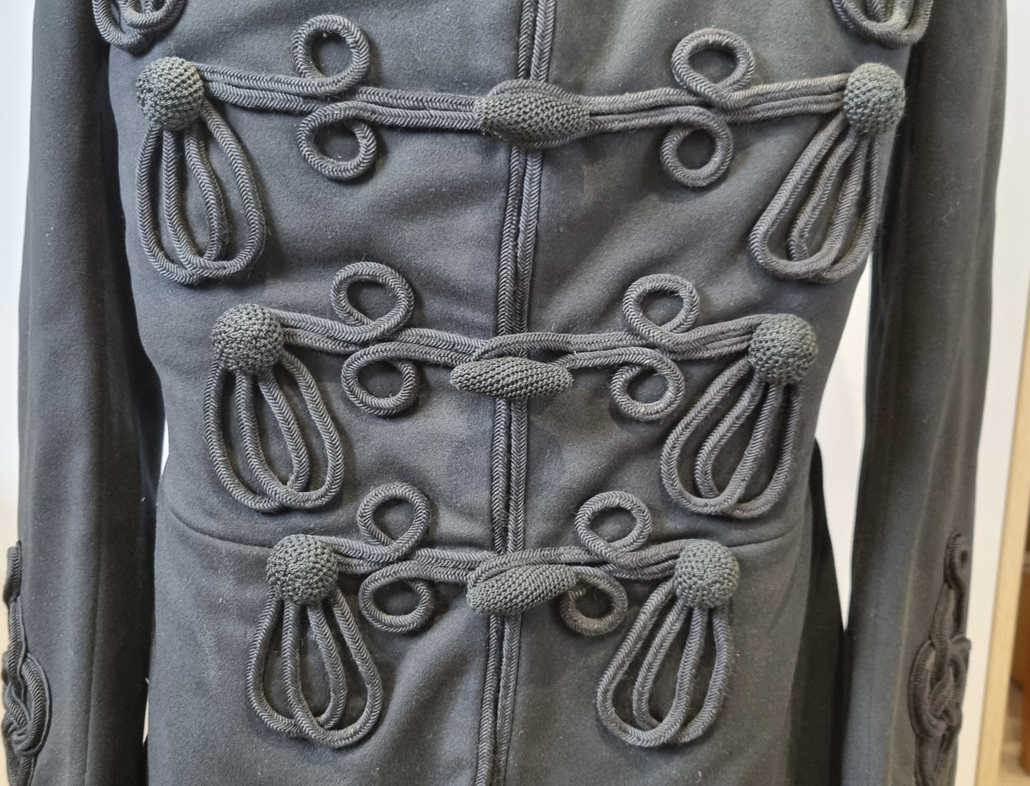 Pre WW1 Edwardian Rifles Regiment Frogged Jacket