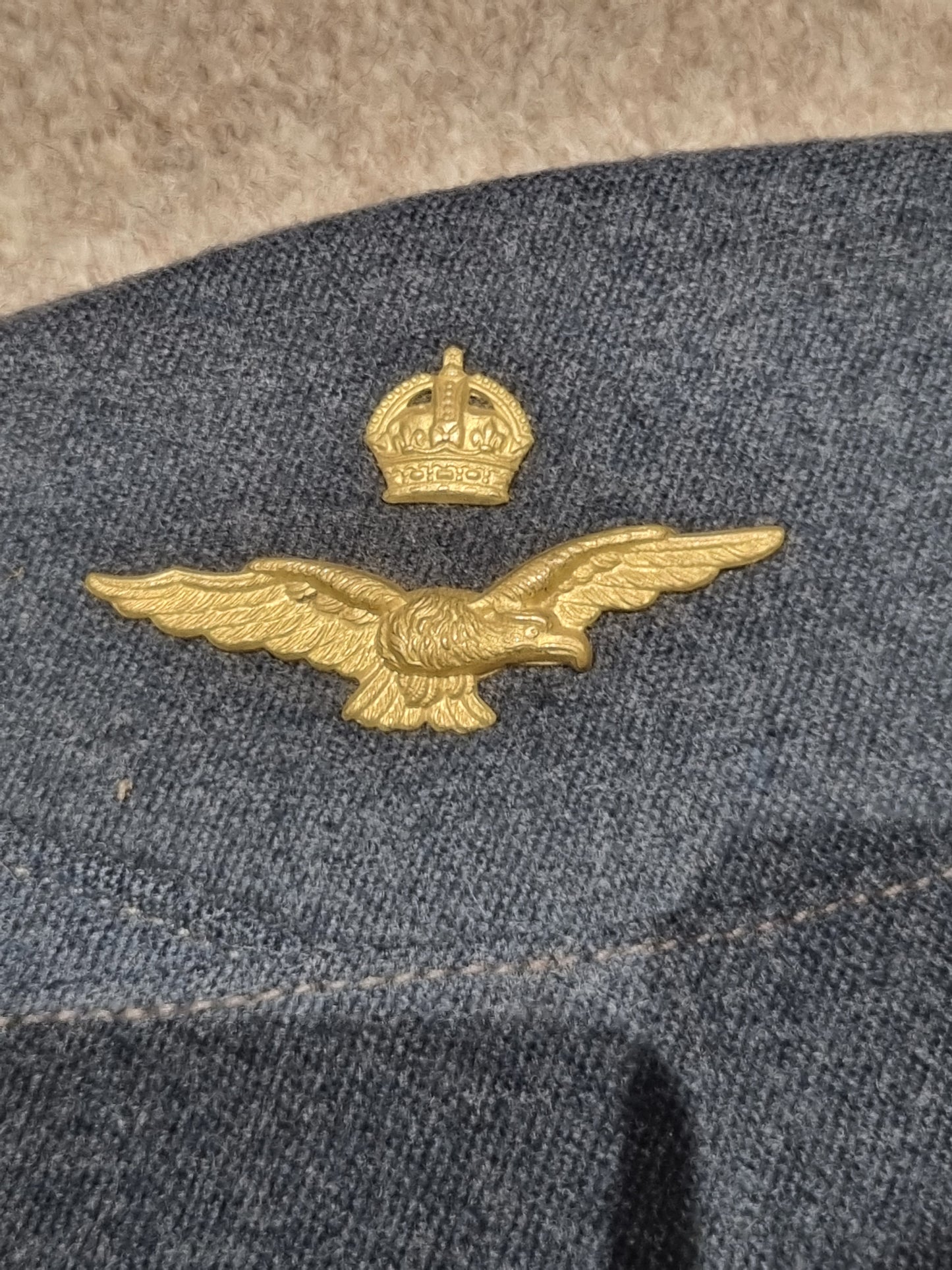 WW2 RAF Single Owner Polish / Czech Officer Uniform & Caps Collection