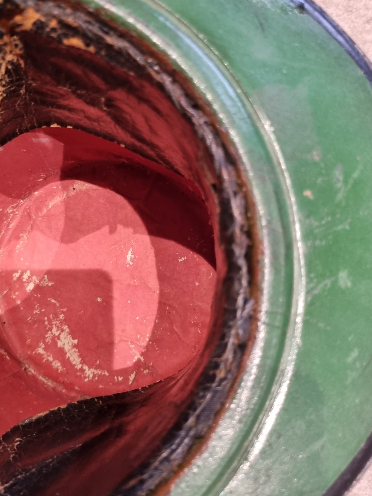 Rare French Army Model 1848 Garde National Shako Helmet Crimean War Era