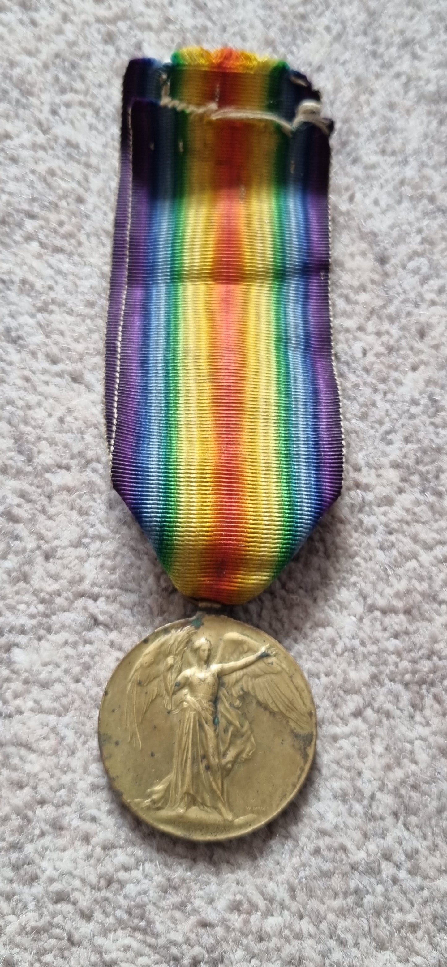 SOLD! WW1 British Medal Trio to George Deakin, 355 Siege Battery, Royal Garrison Artillery, Demoted at Own Request