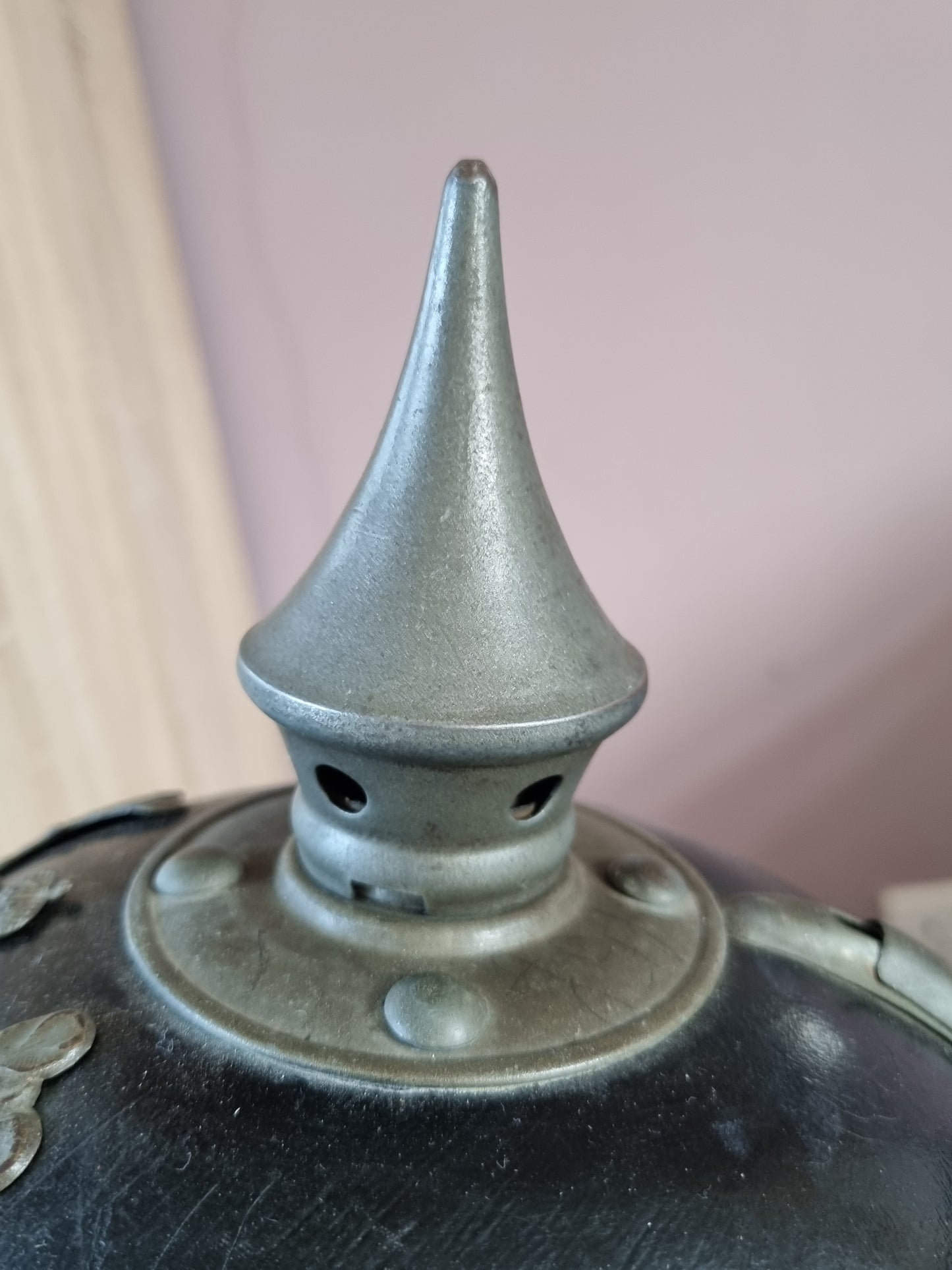 SOLD! WW1 Imperial German Army M1895 Prussian Enlisted Man Pickelhaube Helmet