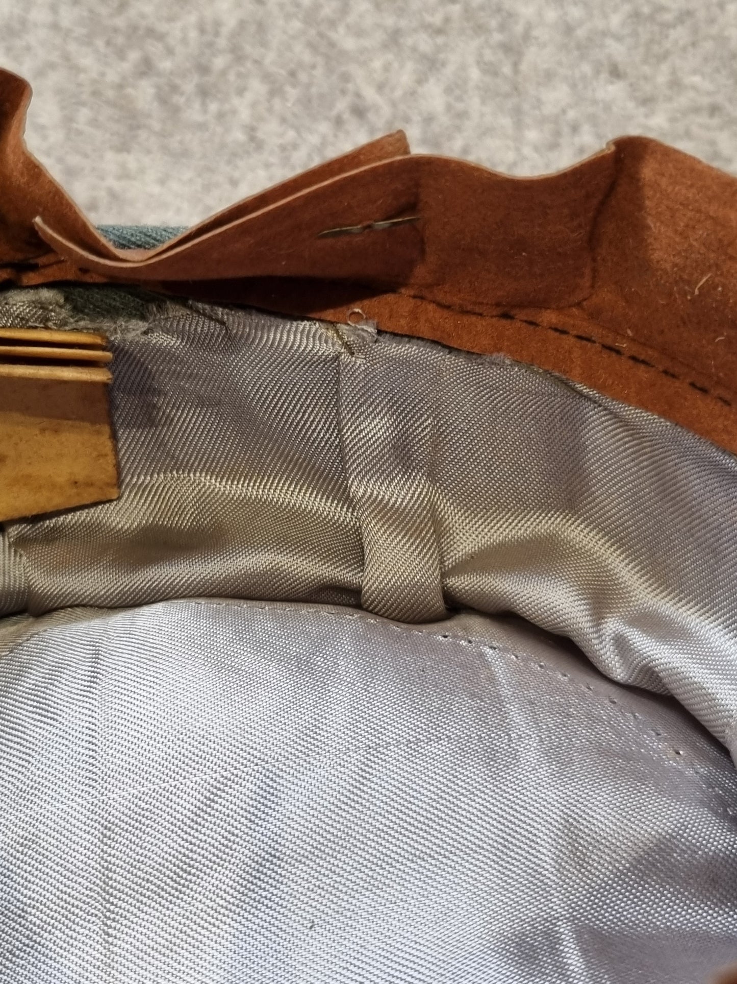 WW2 German Wehrmacht Pioneer / Engineer Officer's Visor Cap