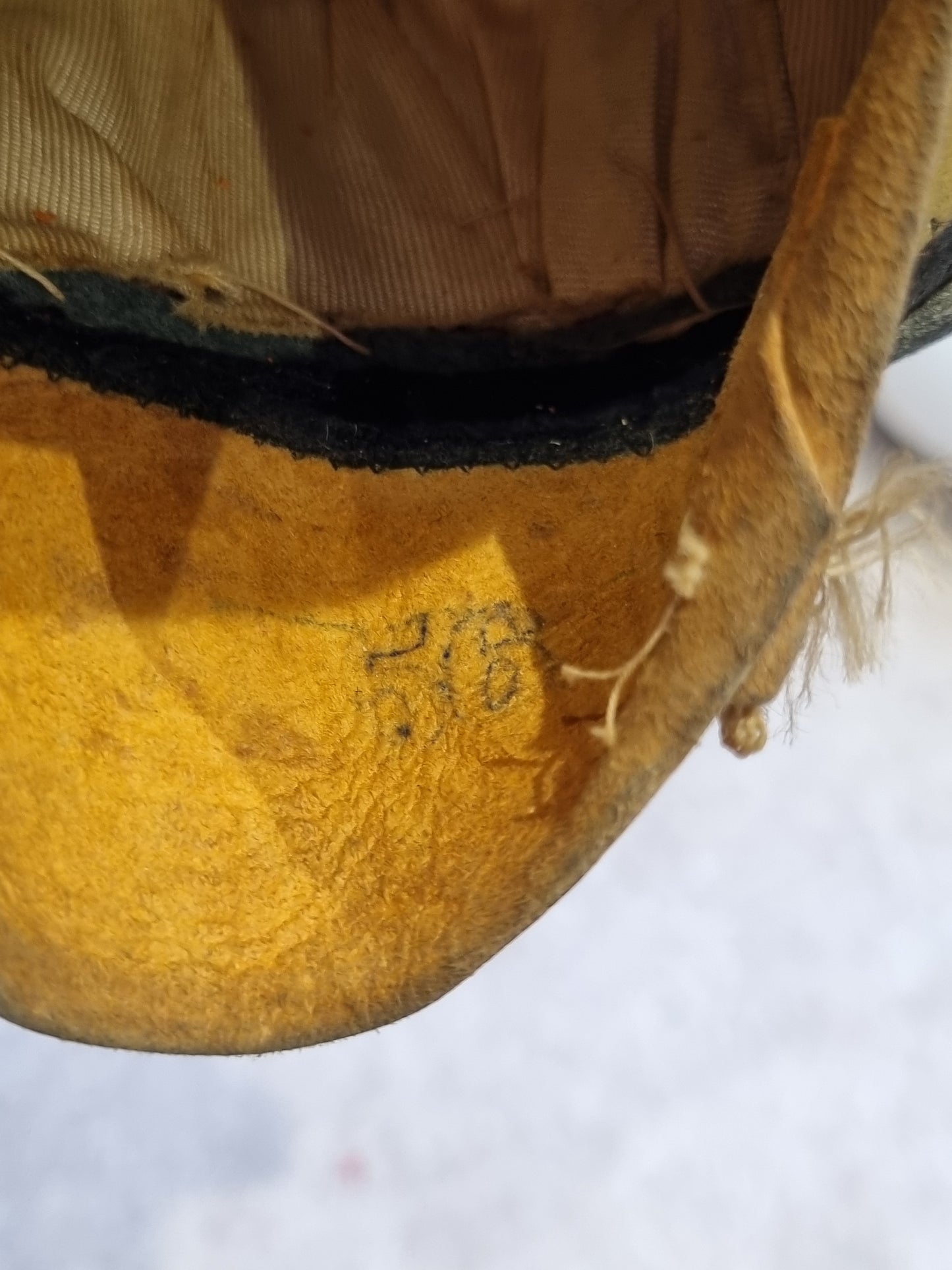 WW2 German Wehrmacht Infantry NCO's visor cap.