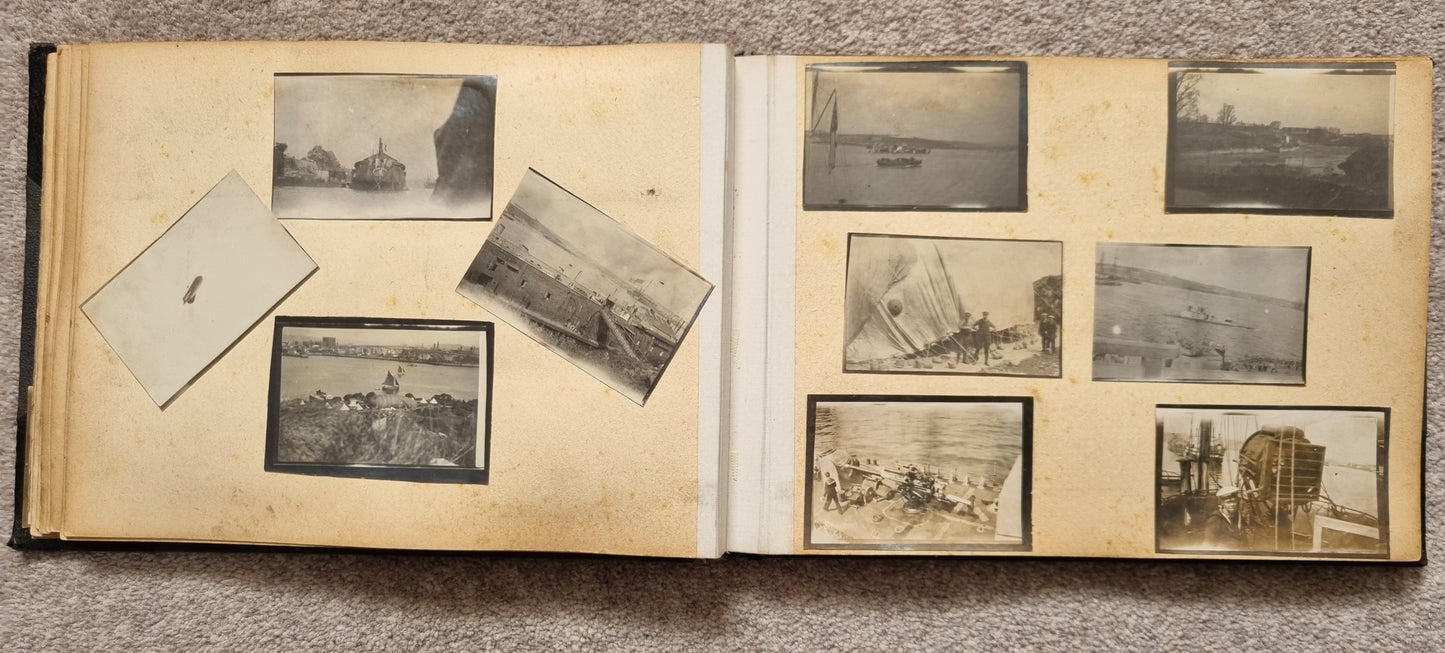 SOLD! WW1 Royal Navy Air Service (RNAS) Balloon Operator’s Photo Album