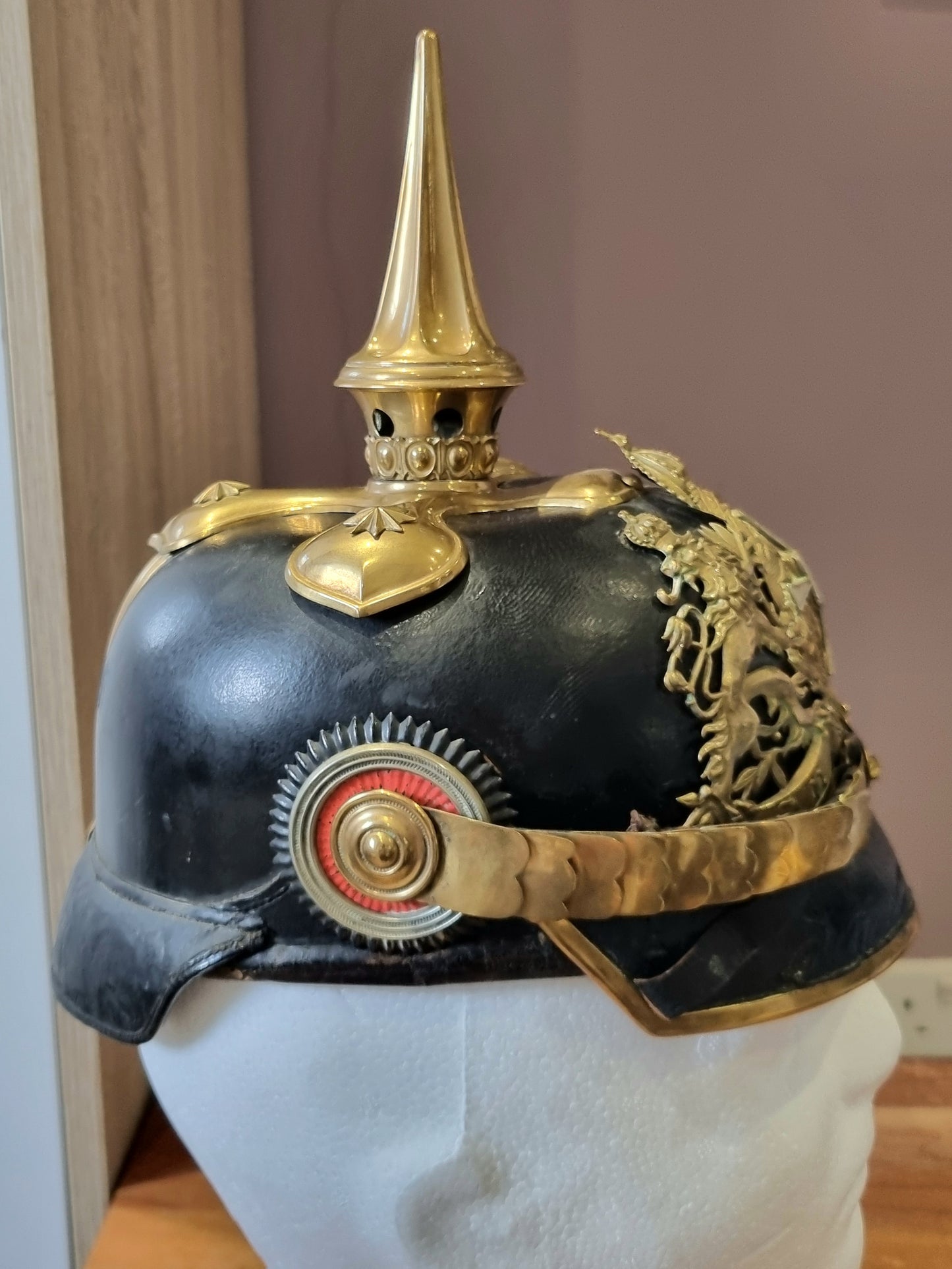 M1886 German Bavarian Reserve Officer’s Pickelhaube