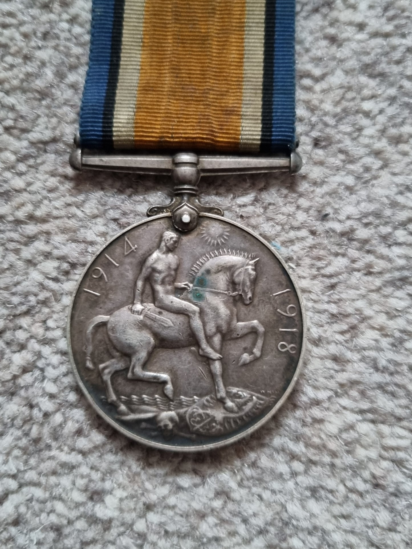 WW1 British Medal Trio Able Seaman R Hunter Merchant Fleet Auxiliary