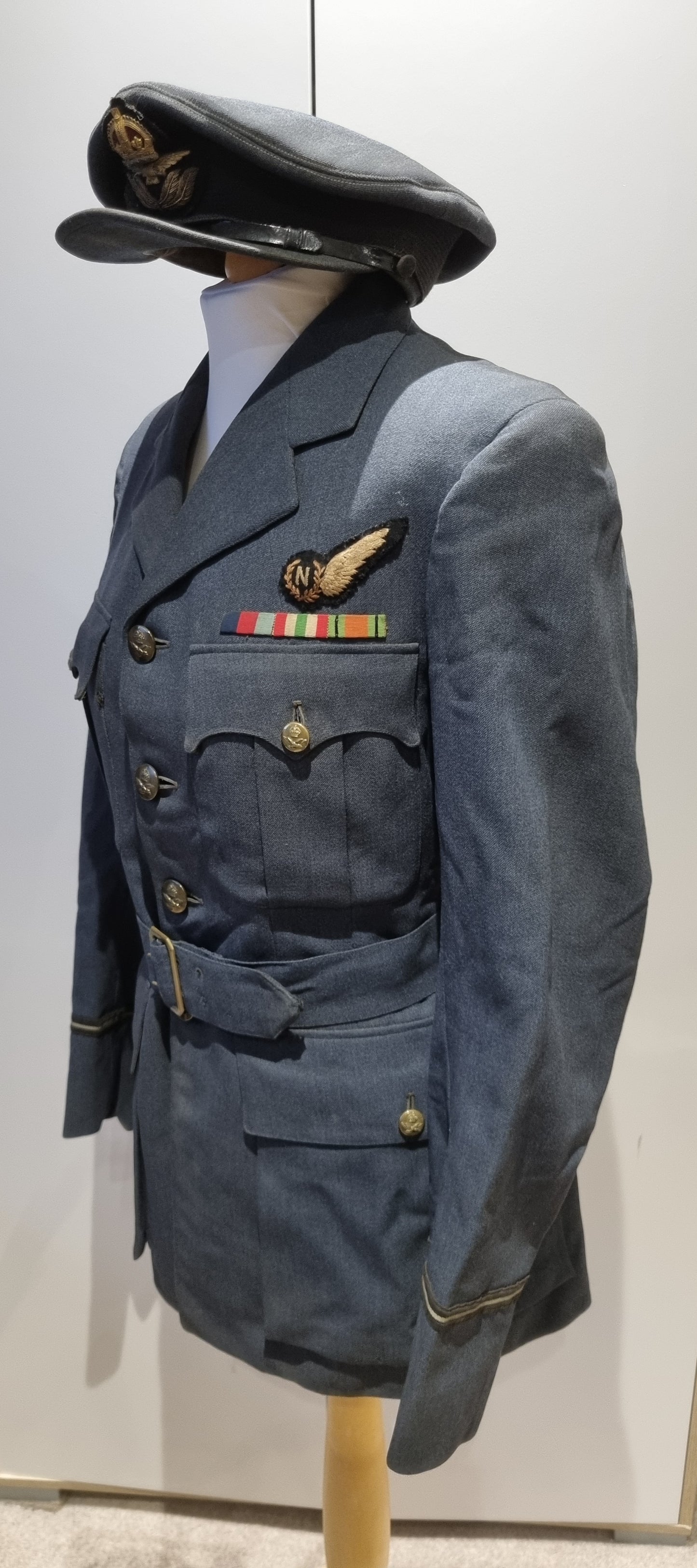 WW2 RAF Single Owner Polish / Czech Officer Uniform & Caps Collection