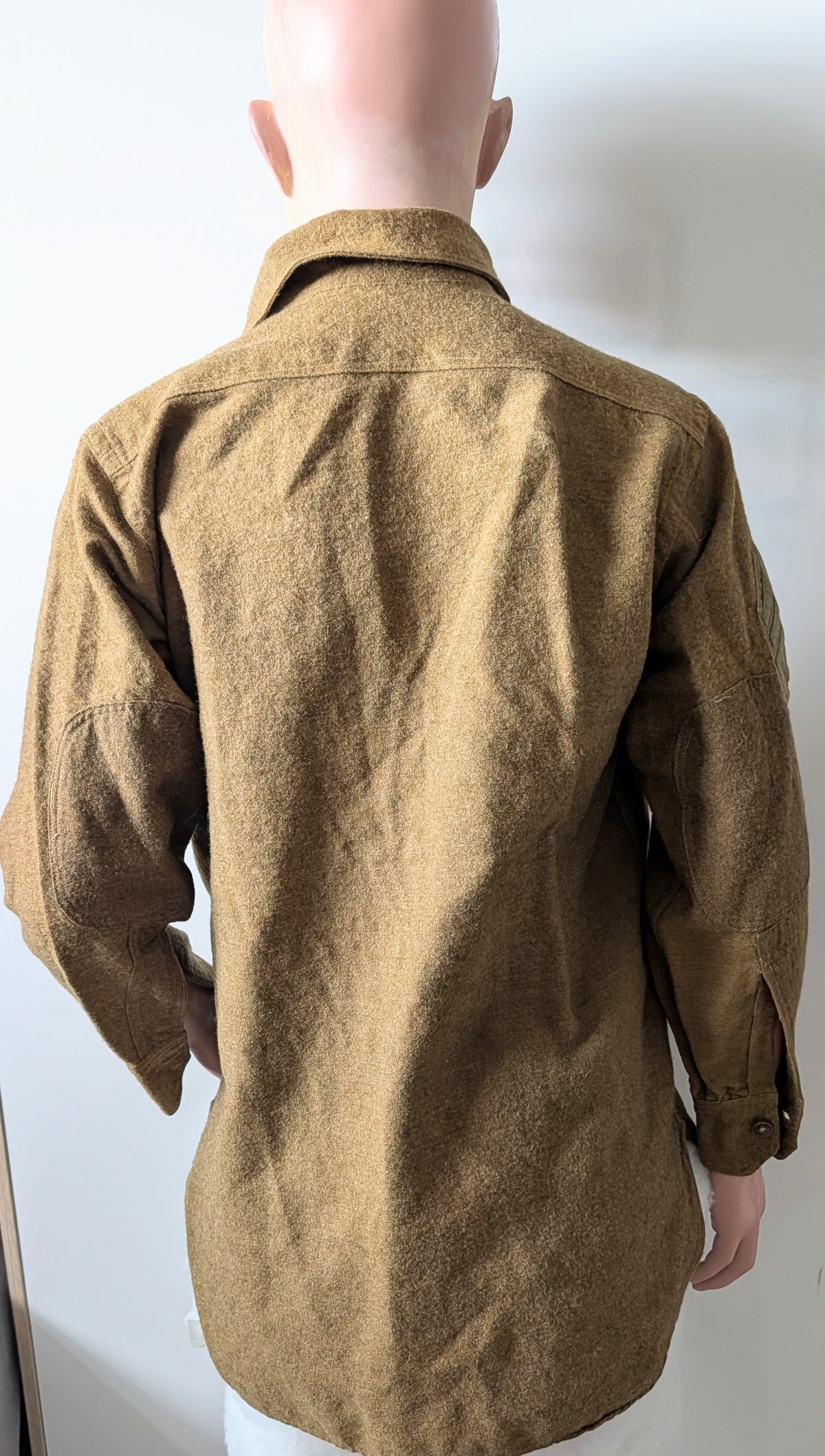 WW1 M1916 US Army Sergeant's Pullover Green Wool Shirt