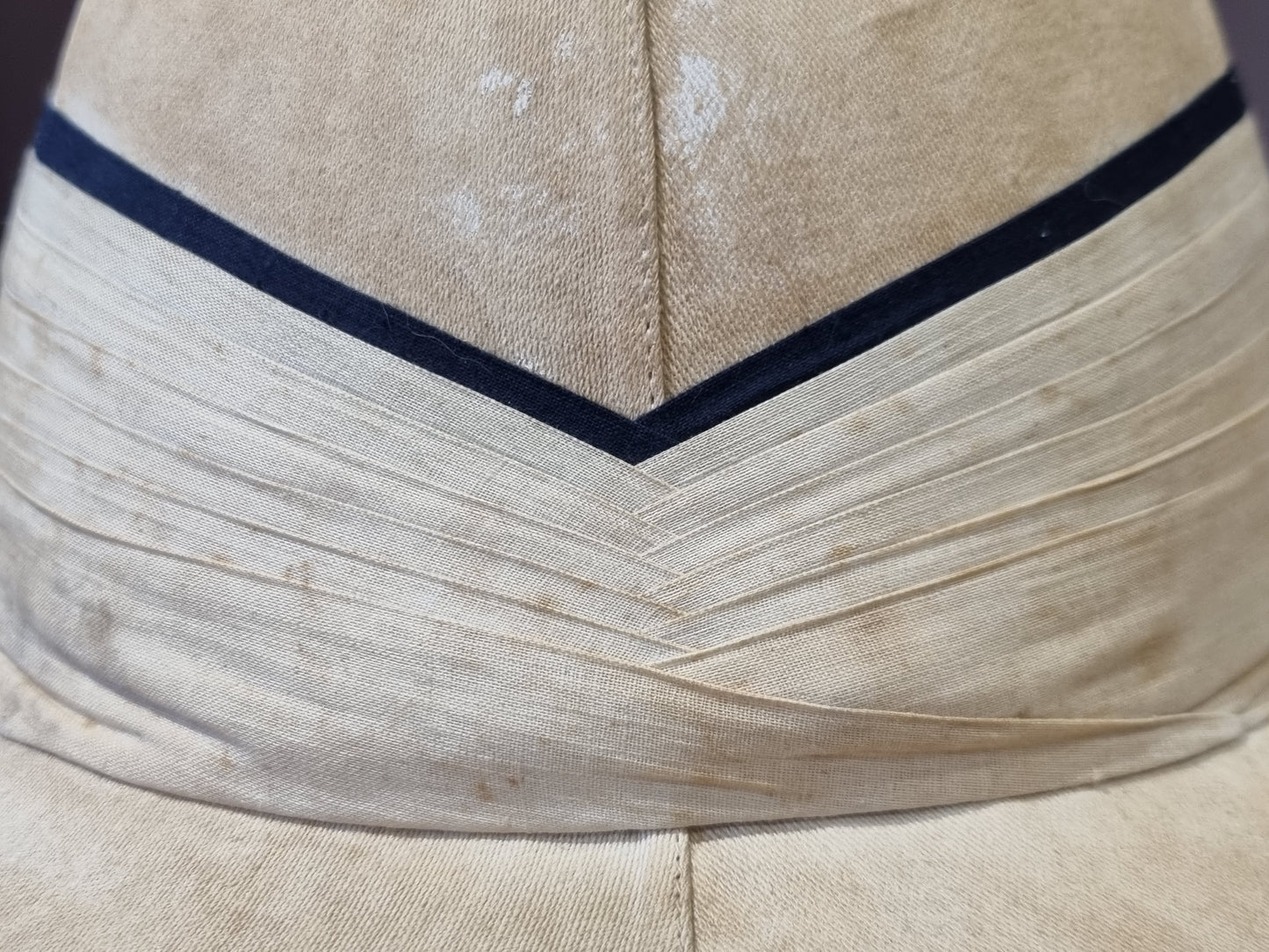 SOLD! WW2 Royal Navy ‘Wolseley’ Pattern Pith Helmet Named