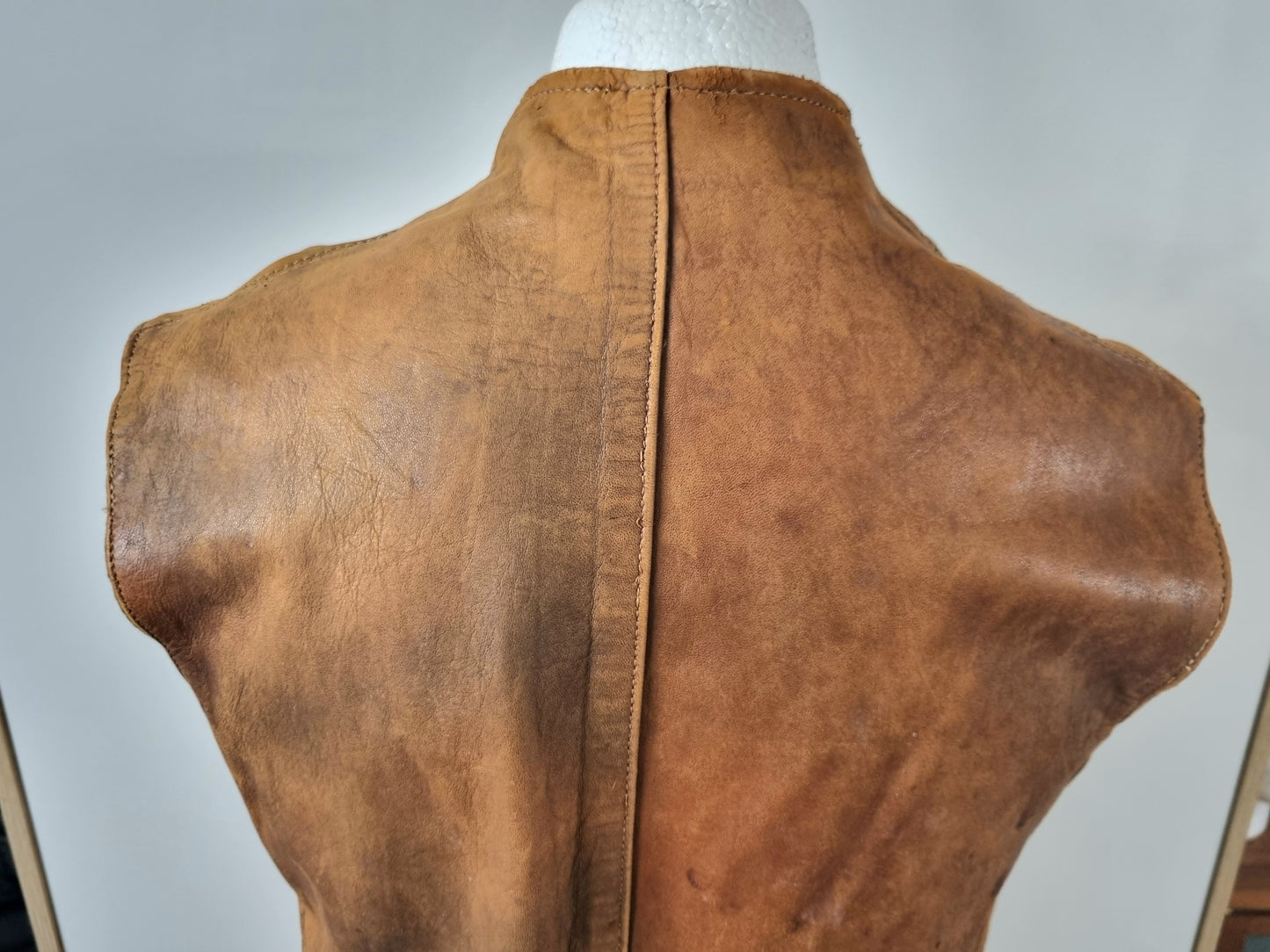 Fantastic WW2 ATS Ladies Leather Jerkin, Dated 1942