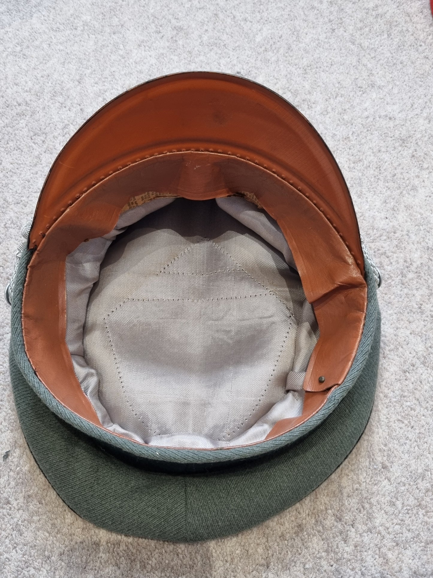 WW2 German Wehrmacht Pioneer / Engineer Officer's Visor Cap